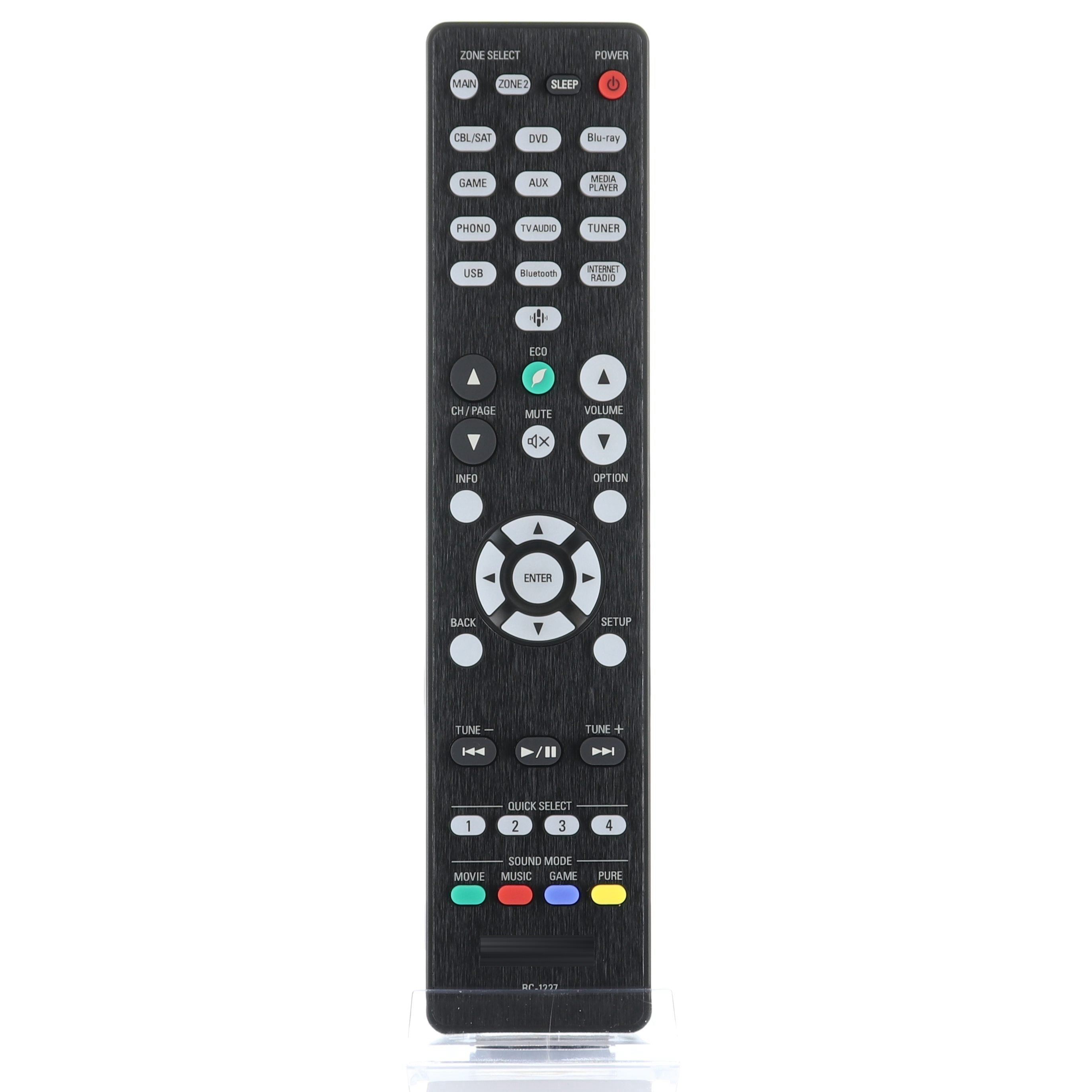 Denon RC-1227 AV Receiver Remote Control | AVRS730H | AVRS740H | AVRS750H | AVRX1400H | AVRX1500H | AVRX1600H - 30701026100AD