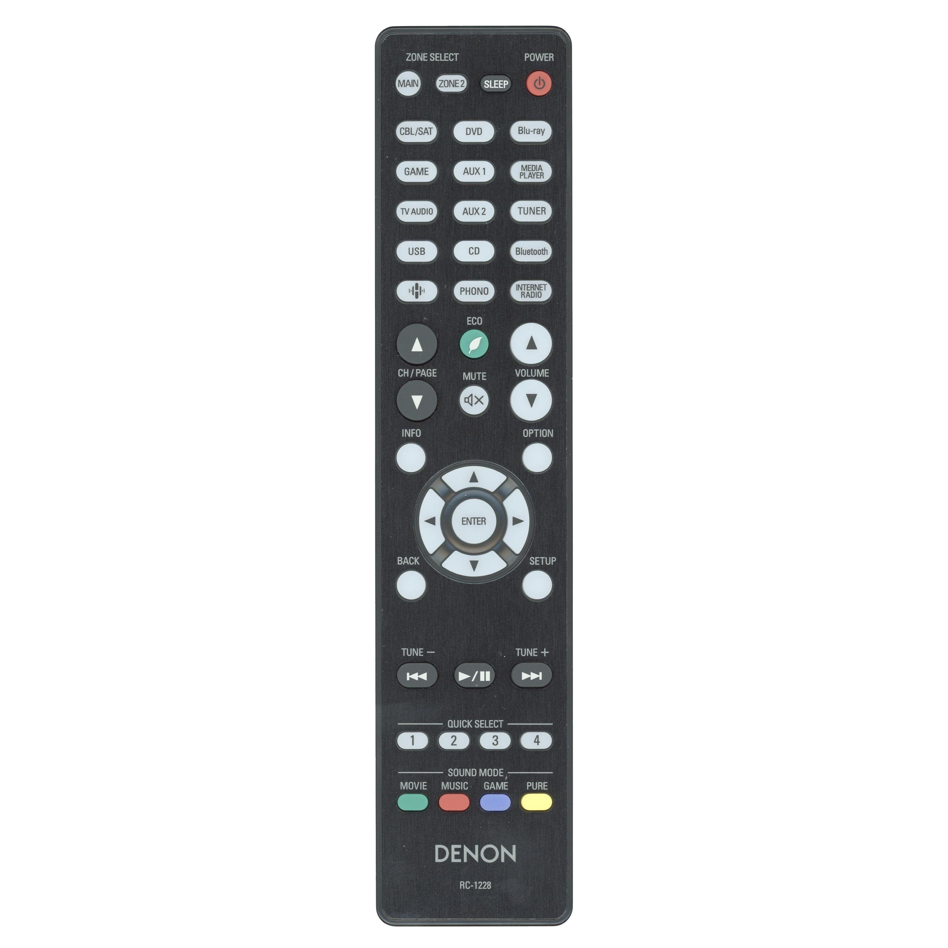 Denon RC-1228 A/V Receiver Remote Control | AVRS940H | - 30701026200AD99