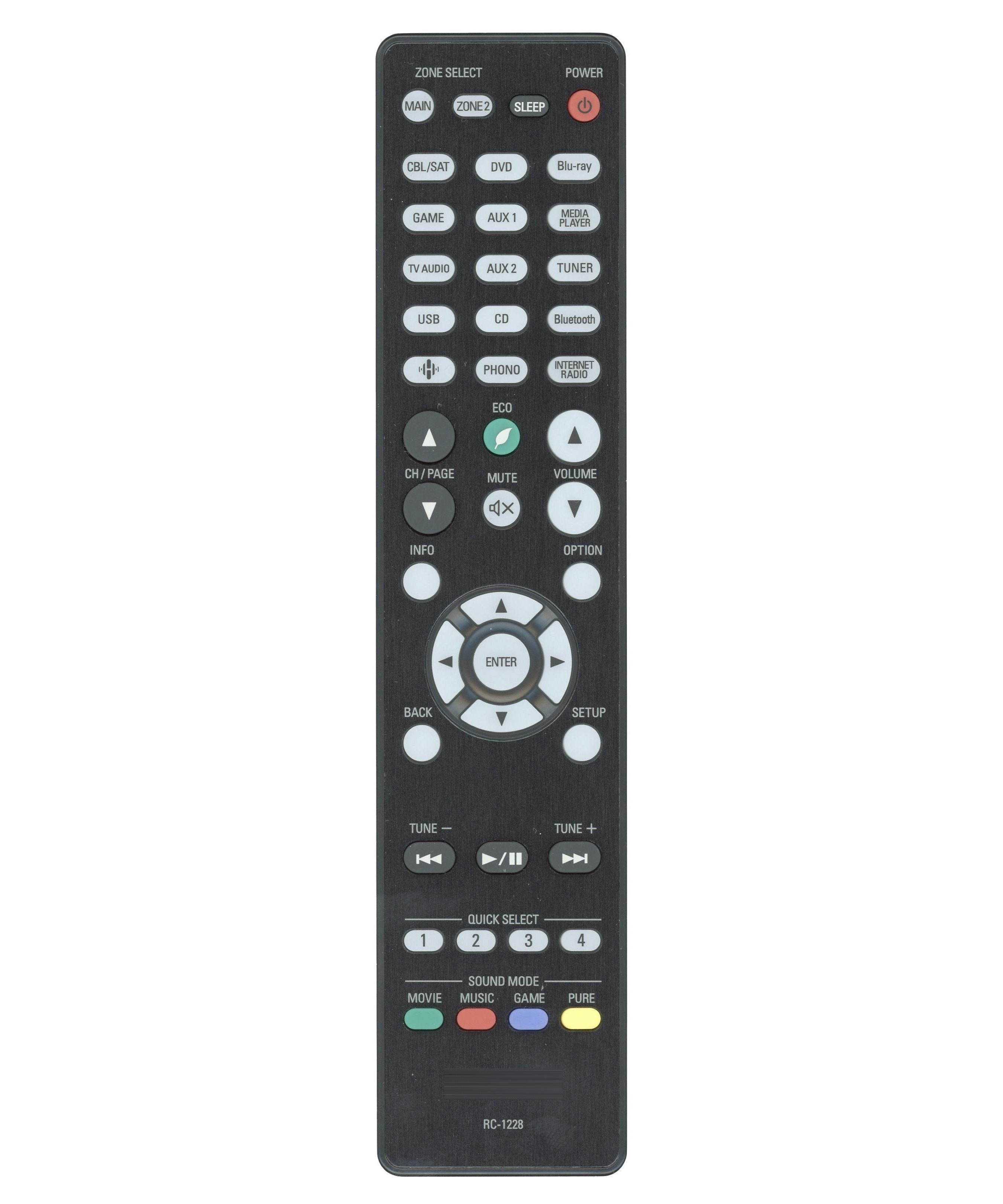 Denon RC-1228 A/V Receiver Remote Control | AVRS940H | - 30701026200AD99