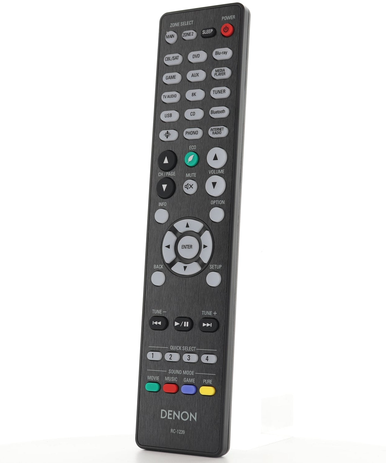 Denon RC-1239 Audio/Video Remote Control for AV Receivers - 30701028000AD