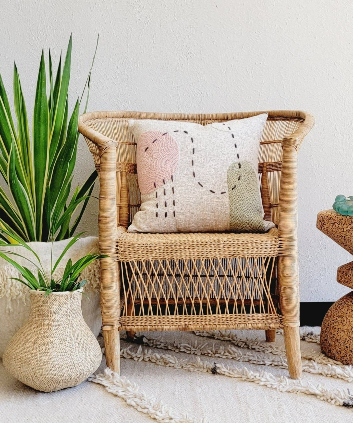 Desert Dawn Throw Pillow