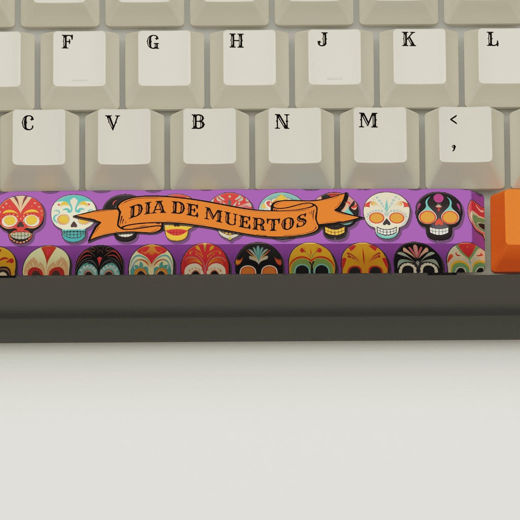 Dia De Muertos Design Keycaps and Mechanical Keyboard