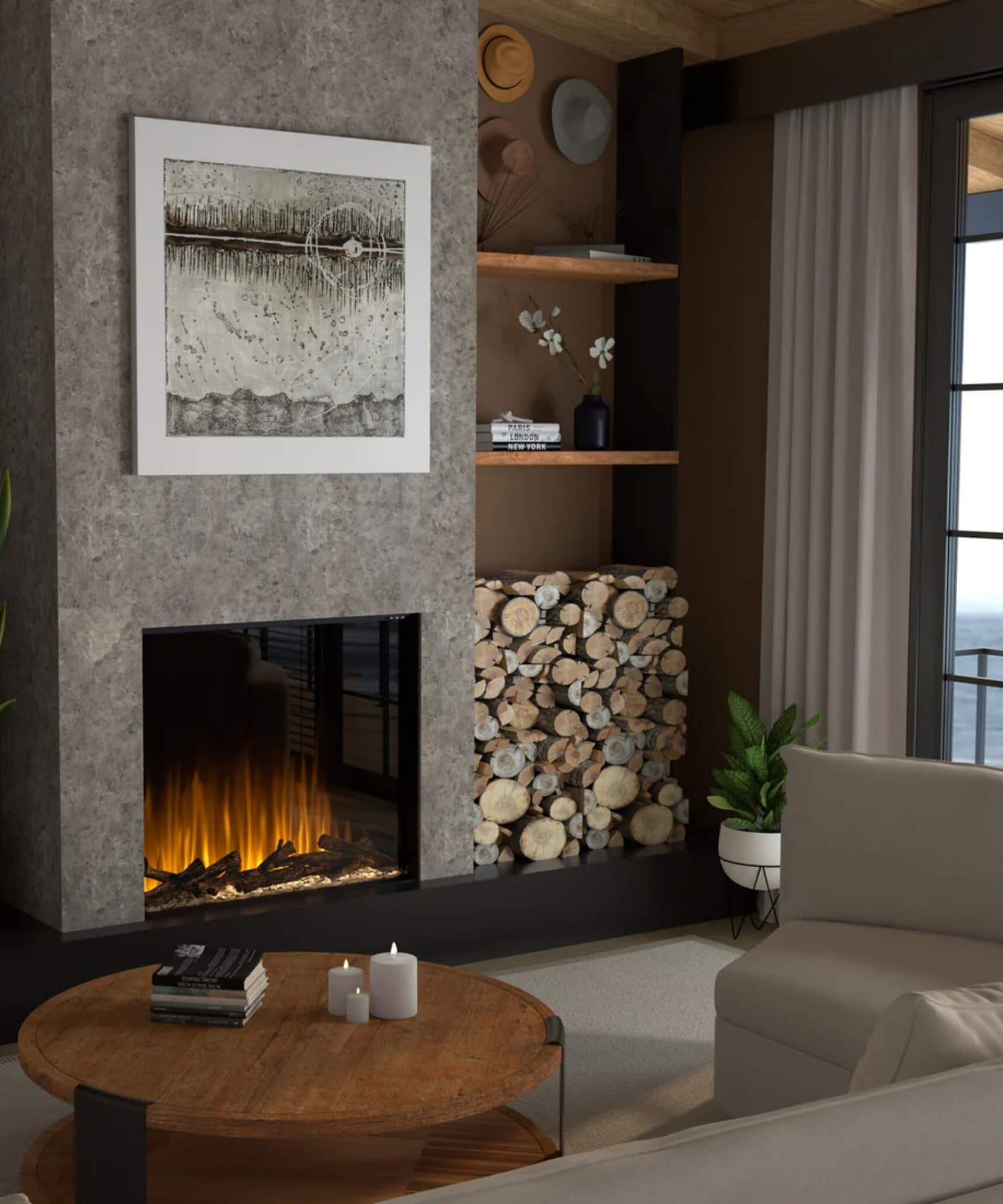 Dimplex Ignite Aspire Built-In Electric Fireplace [ASP30/36/42] (SAK59816)