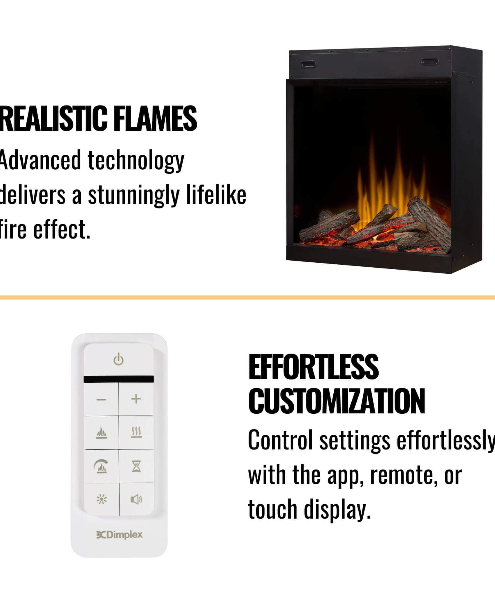 Dimplex Ignite Aspire Built-In Electric Fireplace [ASP30/36/42] (SAK59816)