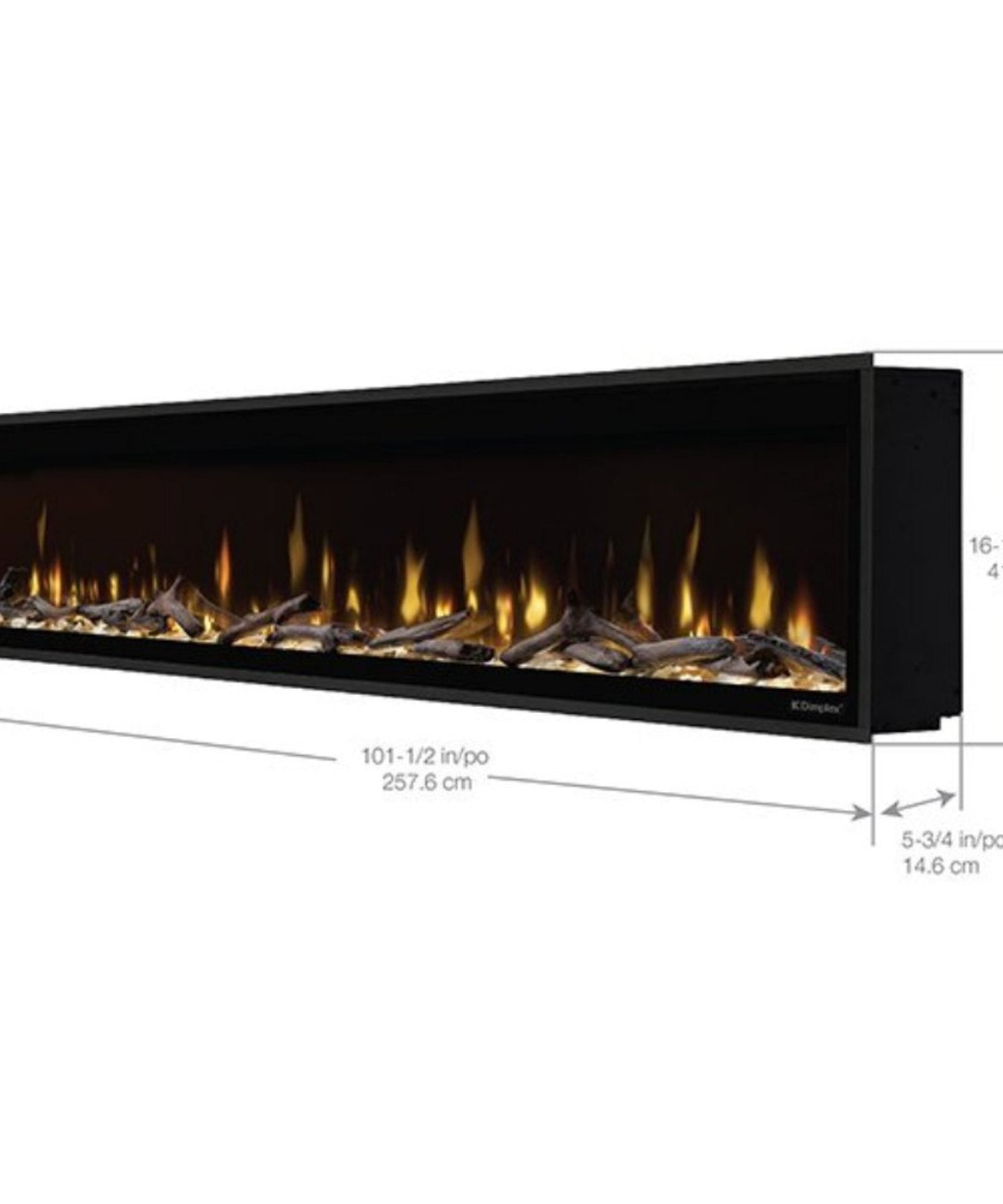 Dimplex Ignite Evolve 50-Inch Premium Built-In Linear Electric Fireplace With Trim Kit [500002573] (SAK34812)