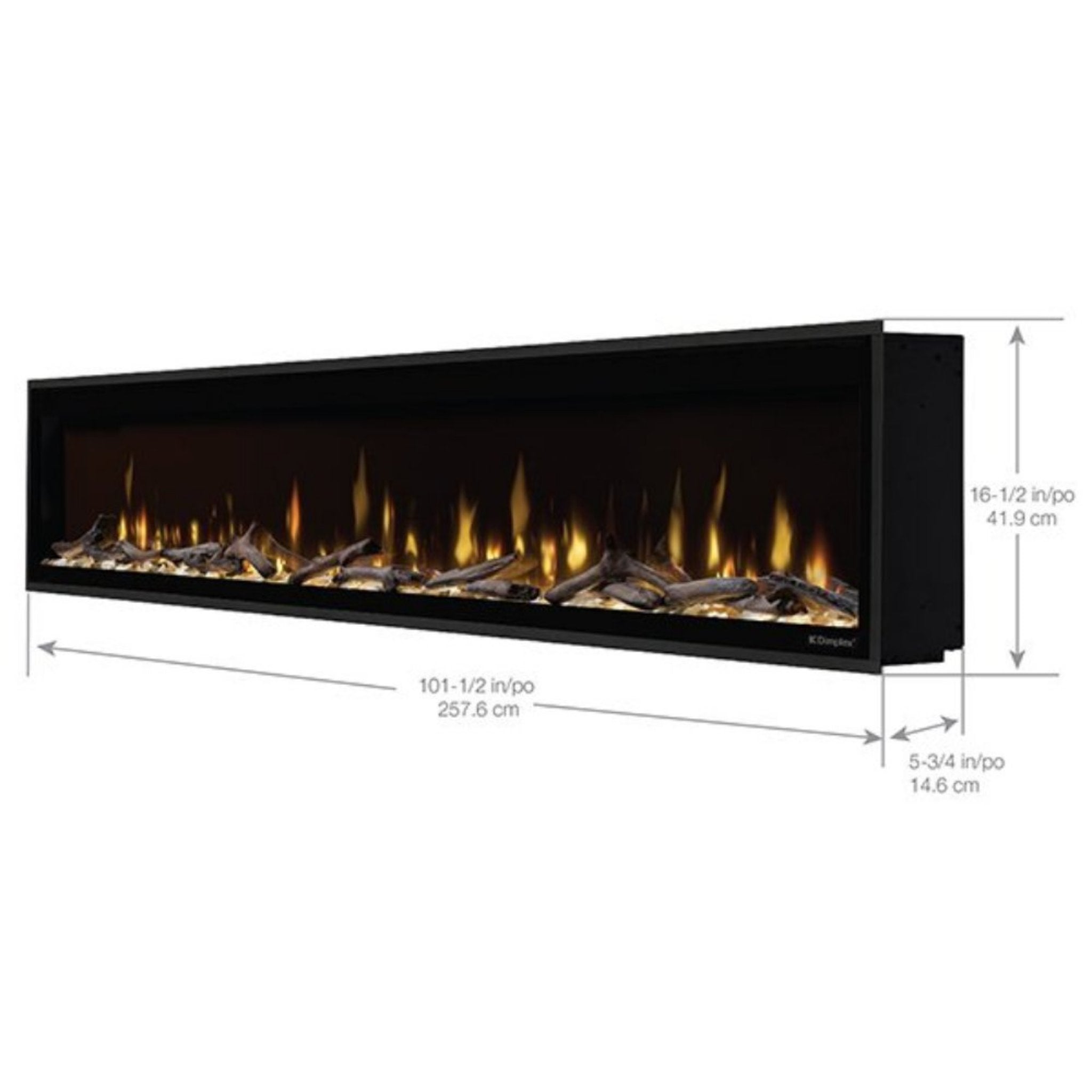 Dimplex Ignite Evolve 50-Inch Premium Built-In Linear Electric Fireplace With Trim Kit [500002573] (SAK34812)