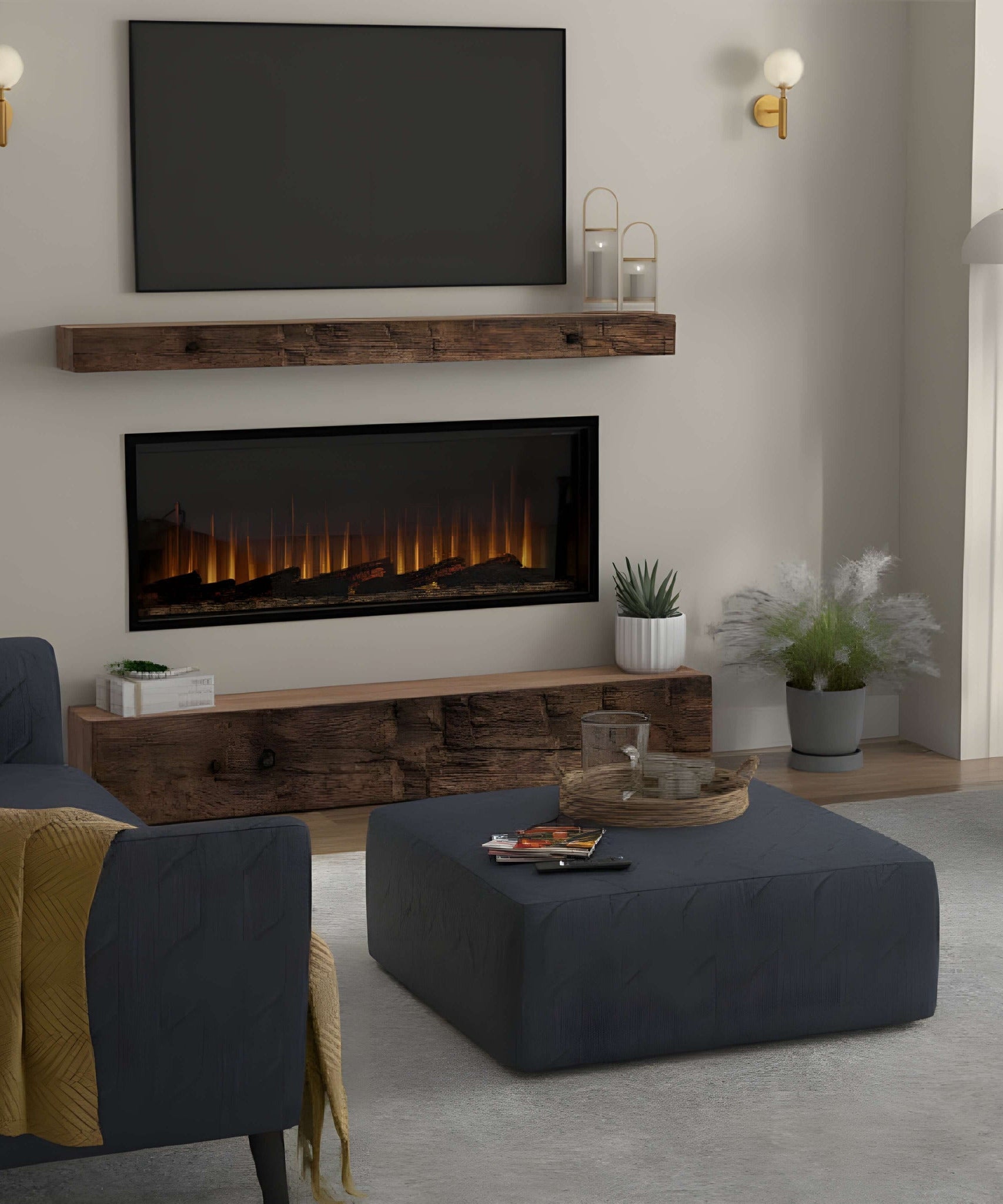 Dimplex Ignite Ultra Built-In Electric Fireplace With Multi Function Remote Control [ULT50/60/74/88] (SAK51854)