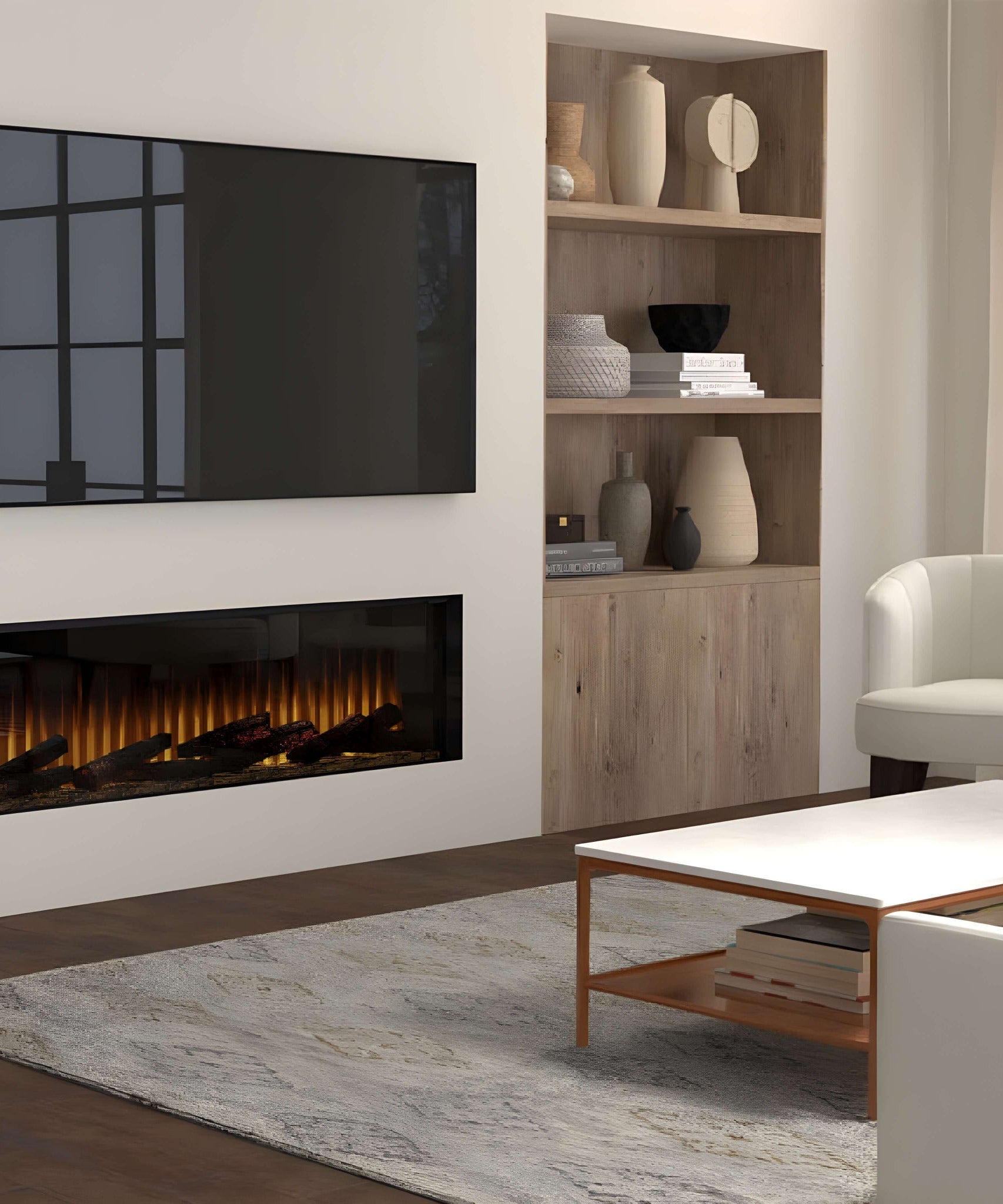 Dimplex Ignite Ultra Built-In Electric Fireplace With Multi Function Remote Control [ULT50/60/74/88] (SAK51854)