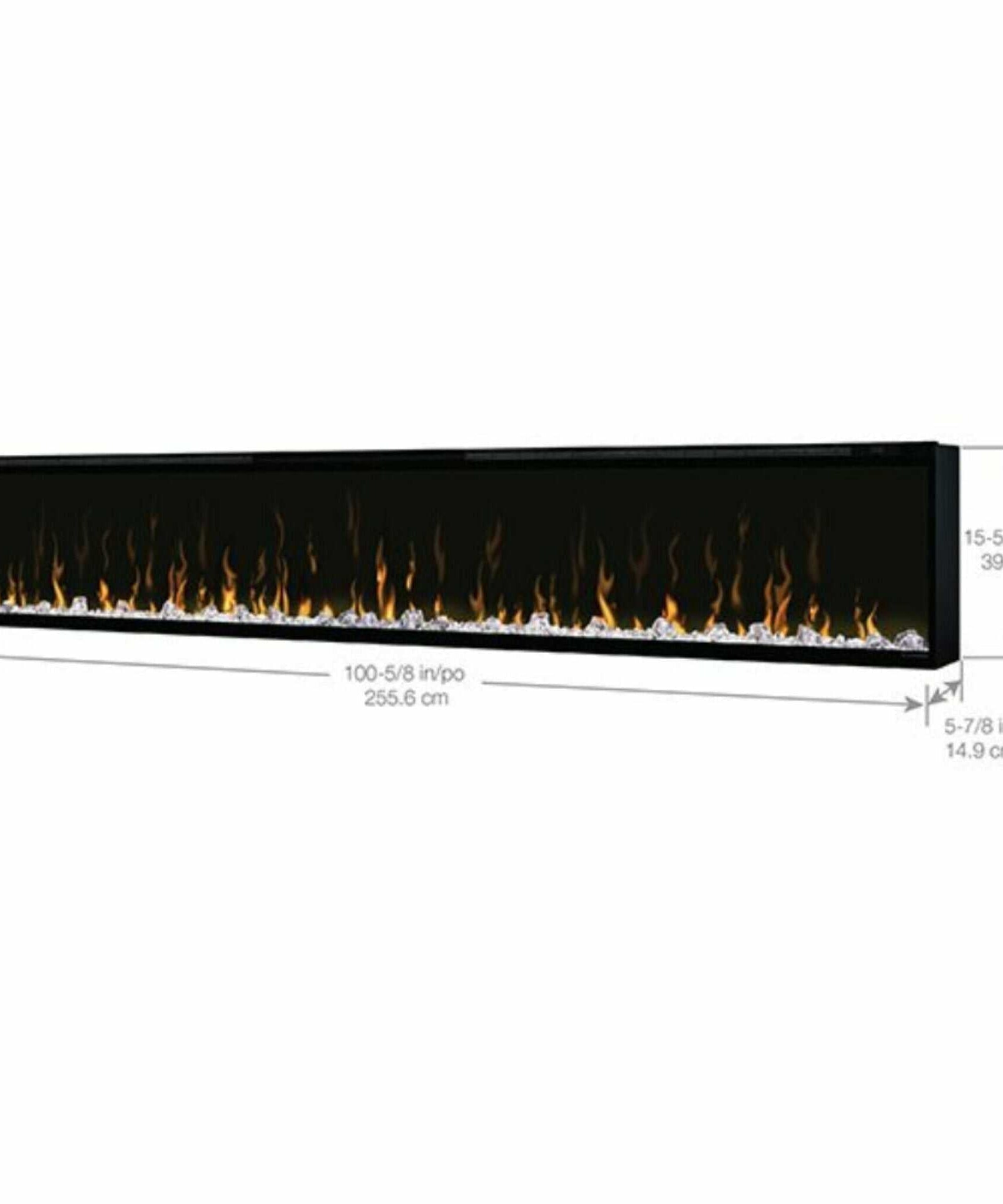 Dimplex IgniteXL 100-Inch Built-In Linear Electric Fireplace [XLF100] (SAK28479)