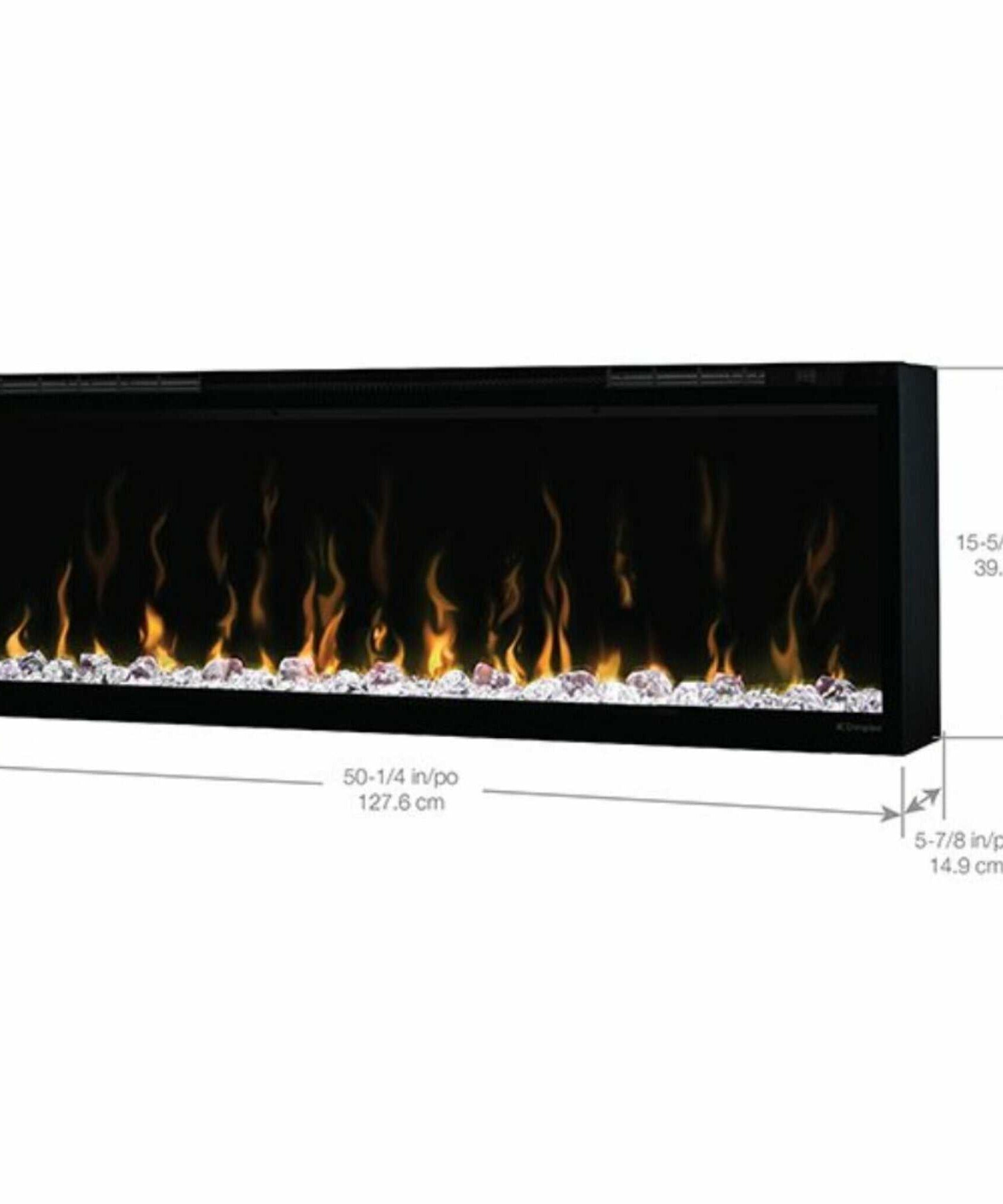 Dimplex IgniteXL 50-Inch Linear Fireplace Electric With Comfort Saver Heating System [XLF50] (SAK85290)
