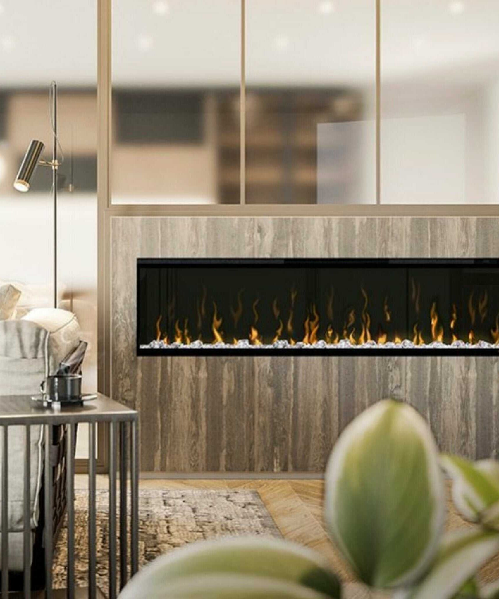Dimplex IgniteXL 60-Inch Linear Fireplace Electric W/ Heat Boost & Multi Function Remote [XLF60] (SAK78902)