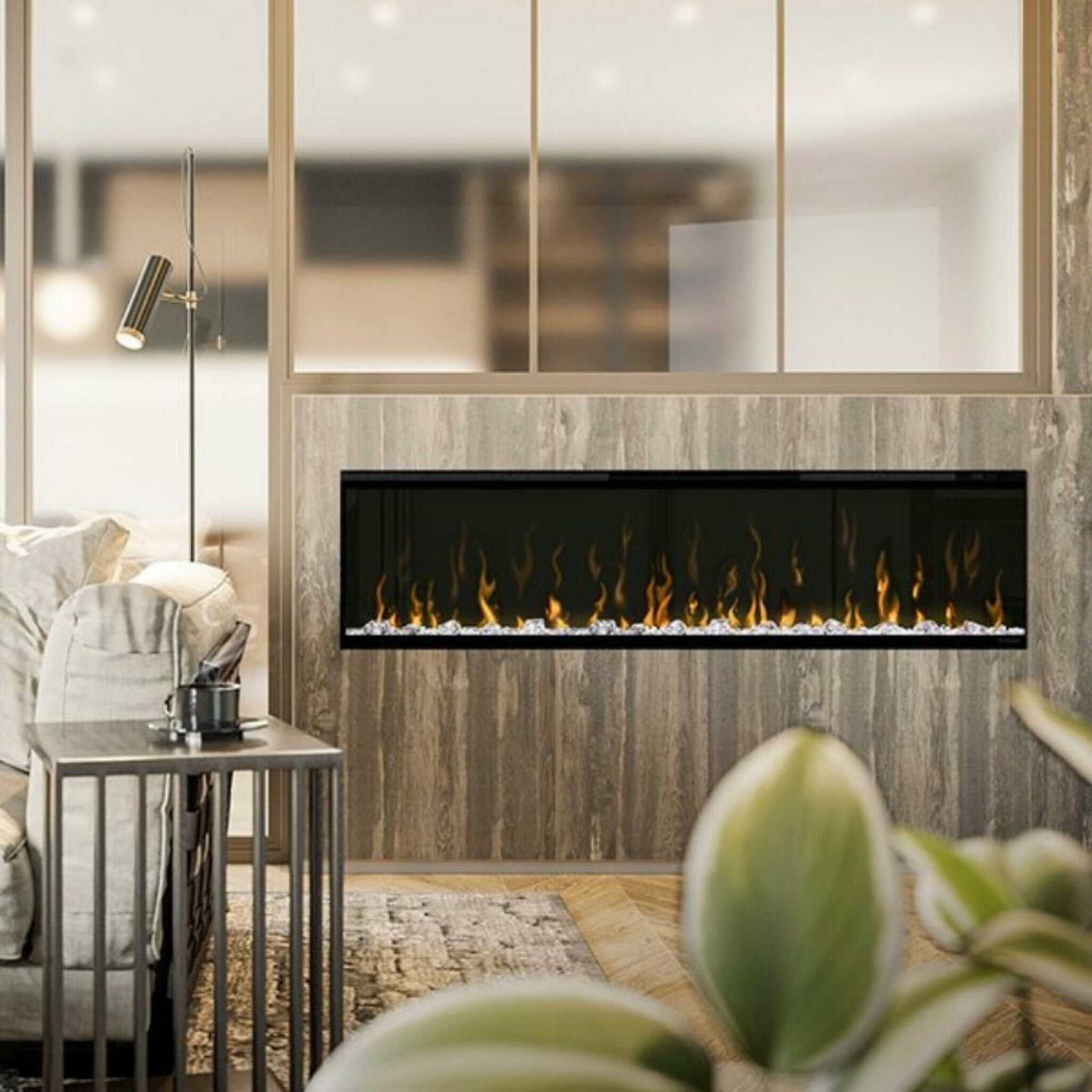 Dimplex IgniteXL 60-Inch Linear Fireplace Electric W/ Heat Boost & Multi Function Remote [XLF60] (SAK78902)