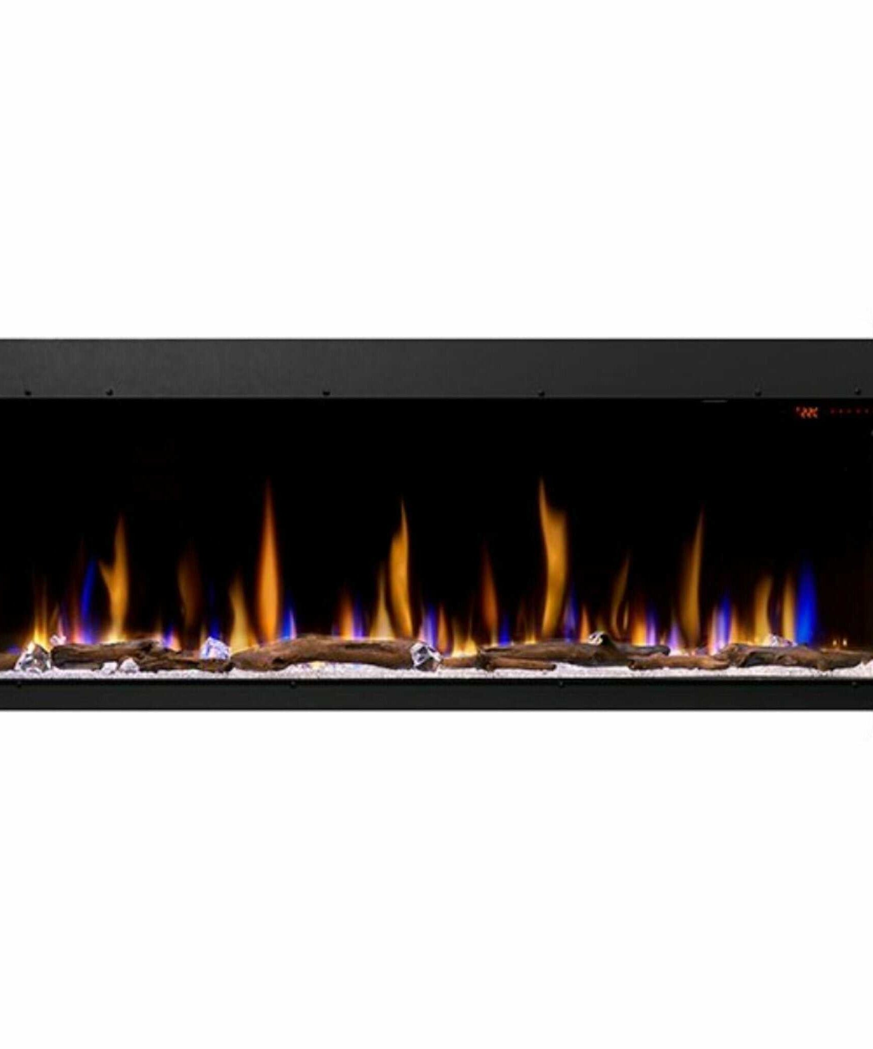 Dimplex IgniteXL Bold 60 Zoll Einbau-Linearer Moderner Elektrokamin mit mehrfarbigen Flammen [XLF6017-XD] (SAK90413)