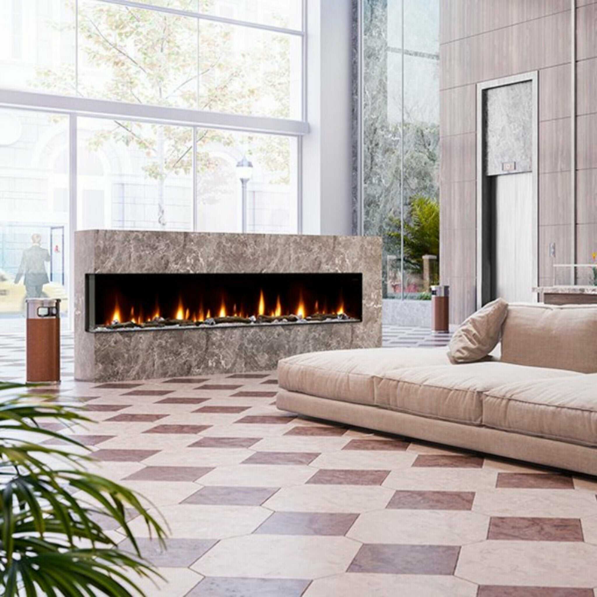 Dimplex IgniteXL Bold 100-Inch Smart Linear Multi Side View Built-In Electric Fireplace [XLF10017-XD] (SAK72359)