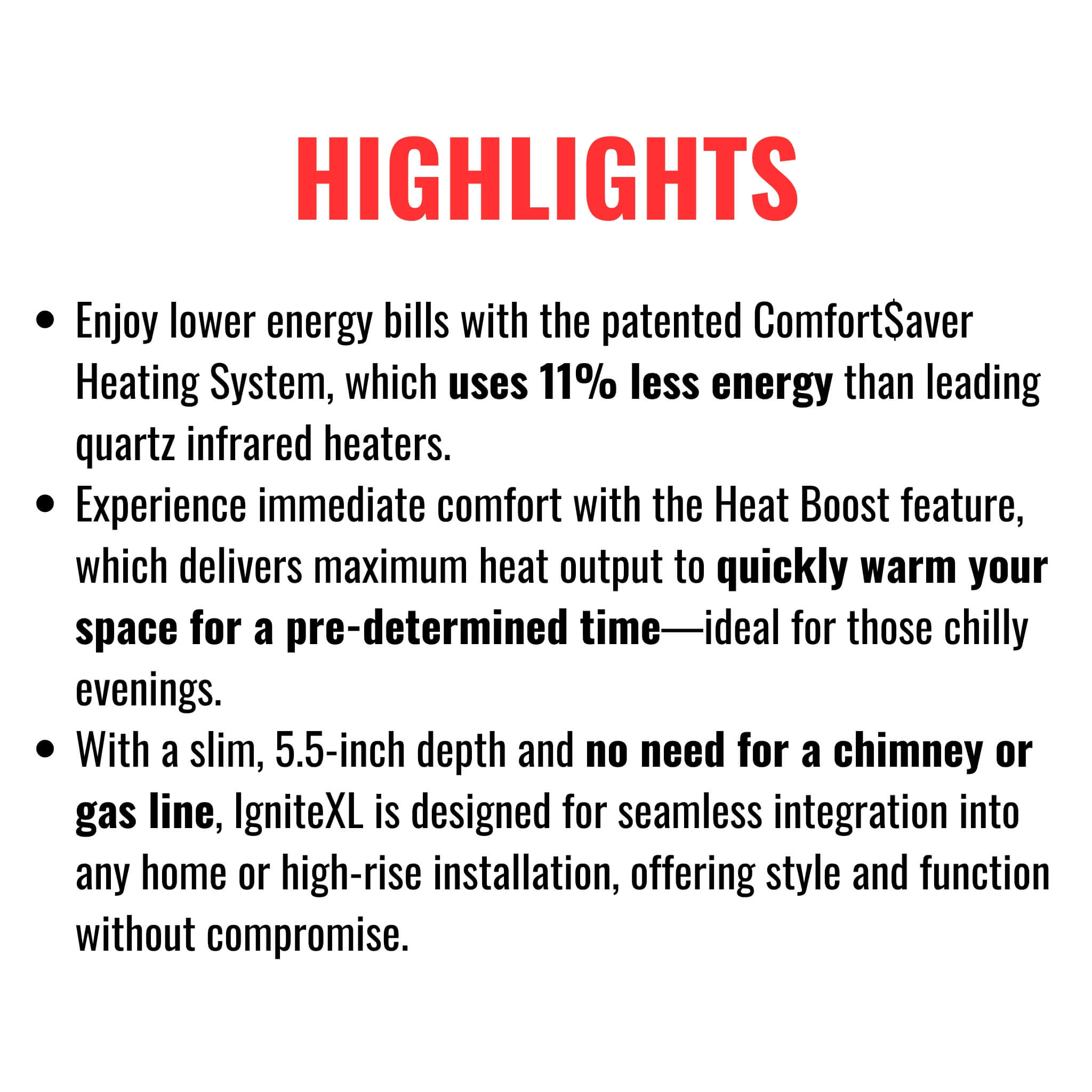 Dimplex IgniteXL 100-Inch Built-In Linear Electric Fireplace [XLF100] (SAK28479)