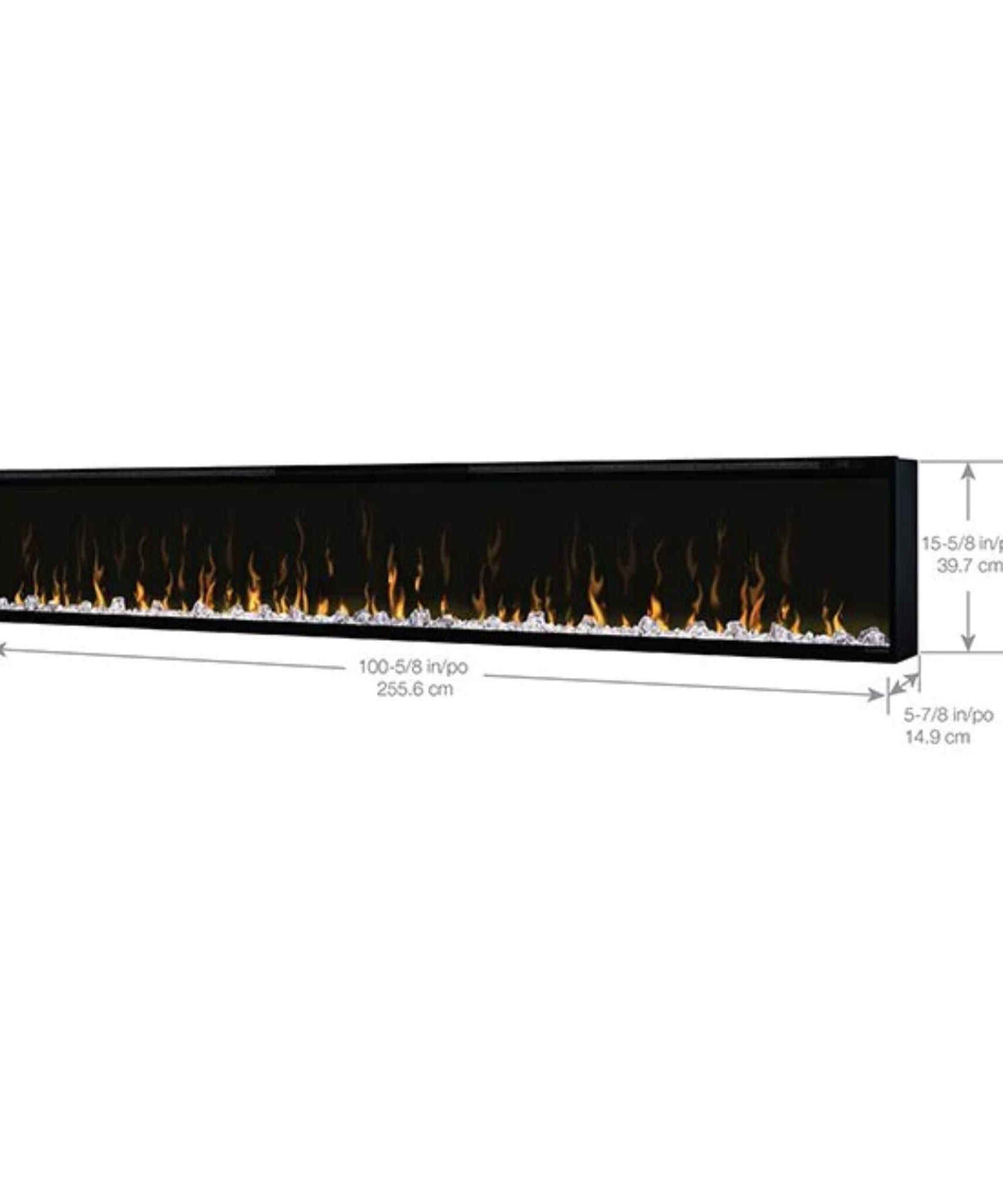 Dimplex IgniteXL 100-Inch Built-In Linear Electric Fireplace [XLF100] (SAK28479)