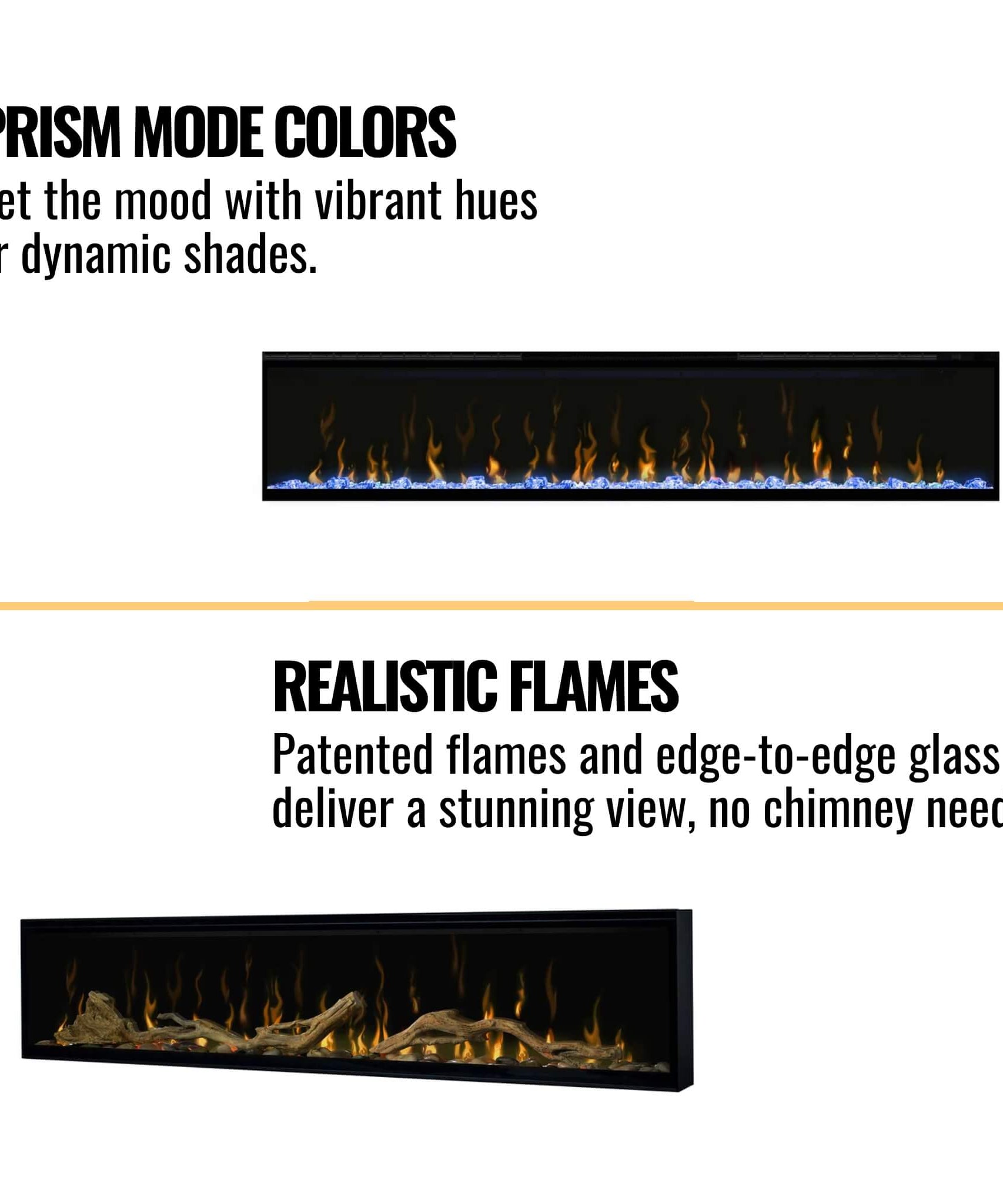 Dimplex IgniteXL 60-Inch Linear Fireplace Electric W/ Heat Boost & Multi Function Remote [XLF60] (SAK78902)