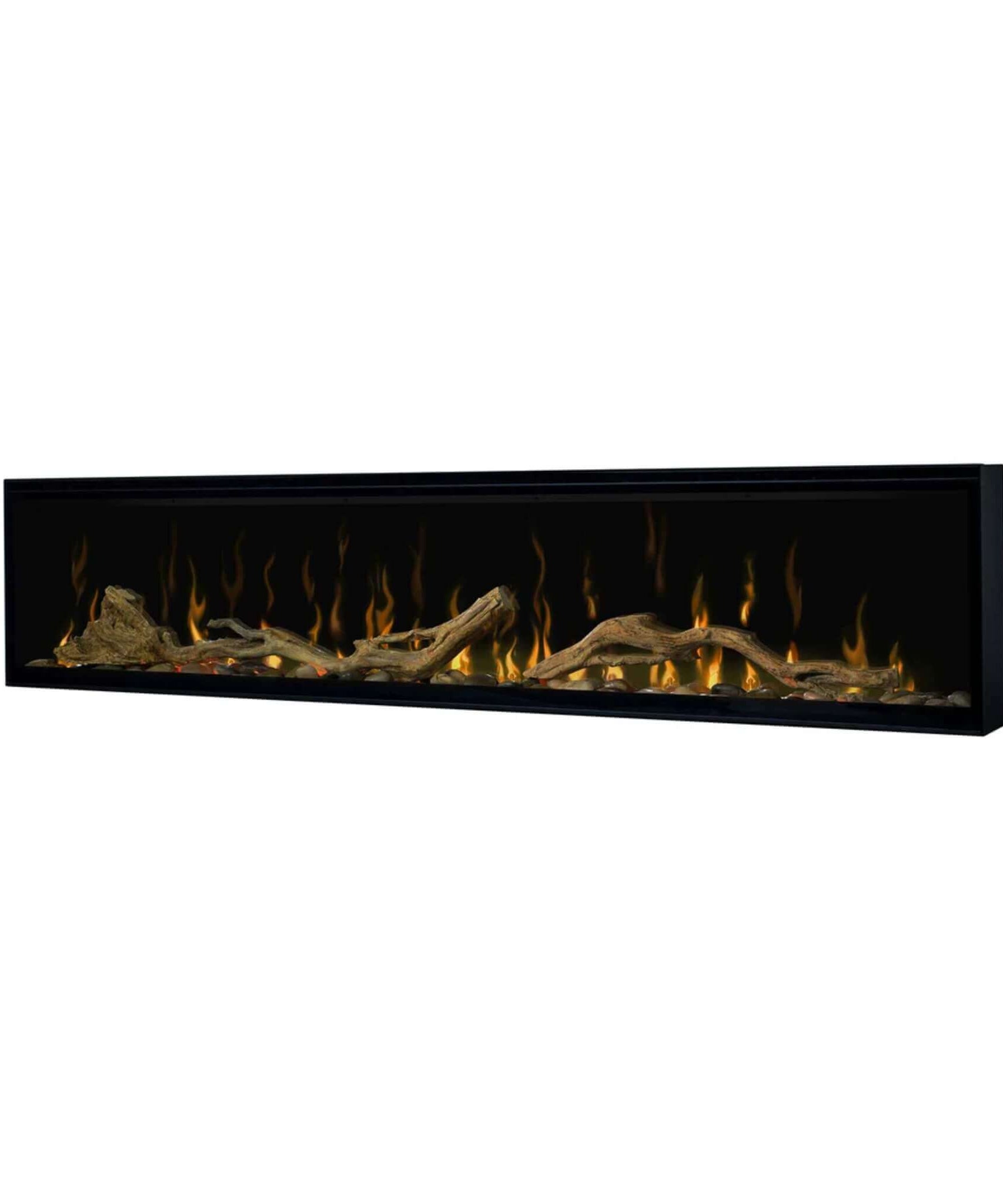 Dimplex IgniteXL 74-Inch Premium Built-In Linear Electric Fireplace With Integrated Heater Fan [XLF74] (SAK14736)