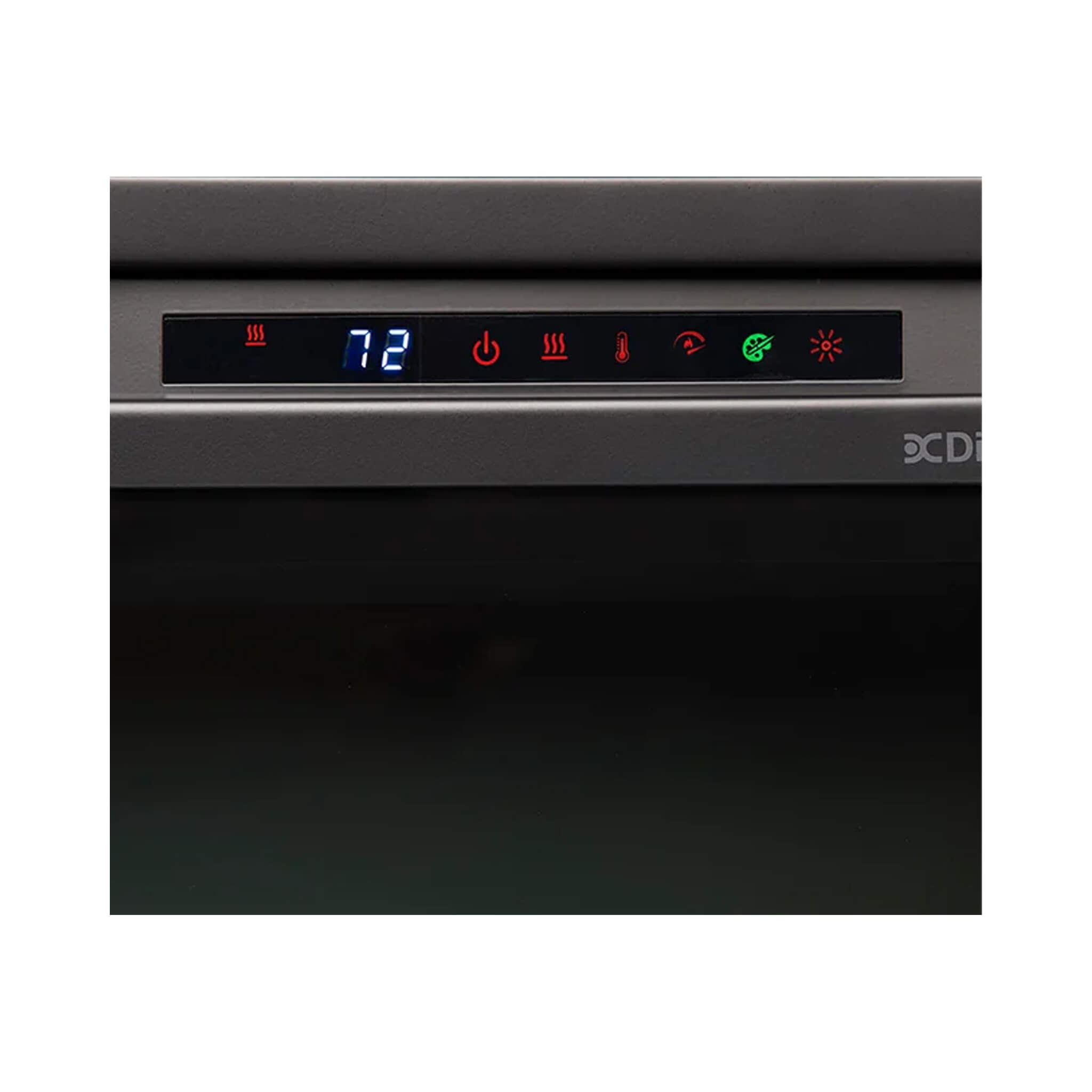 Dimplex Multi-Fire 26-Inch Built-In Traditional Fireplace With Realogs [XHD26L] (SAK65019)