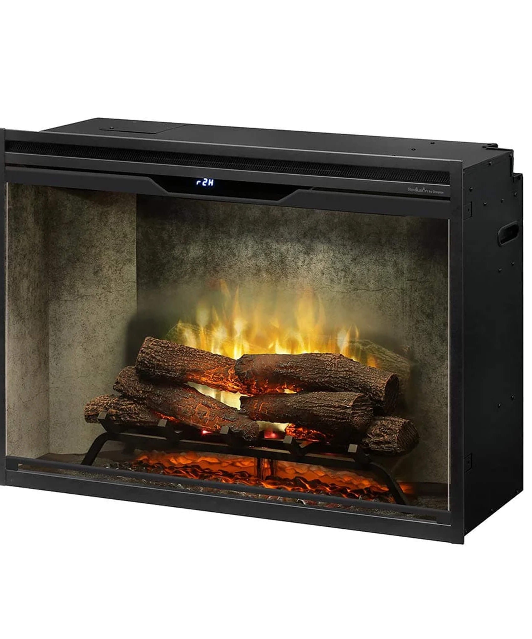 Dimplex Revillusion Built-In Electric Firebox W/ Weathered Concrete Line & Plug Kit [RBF30/42WC-FG] (SAK46891)