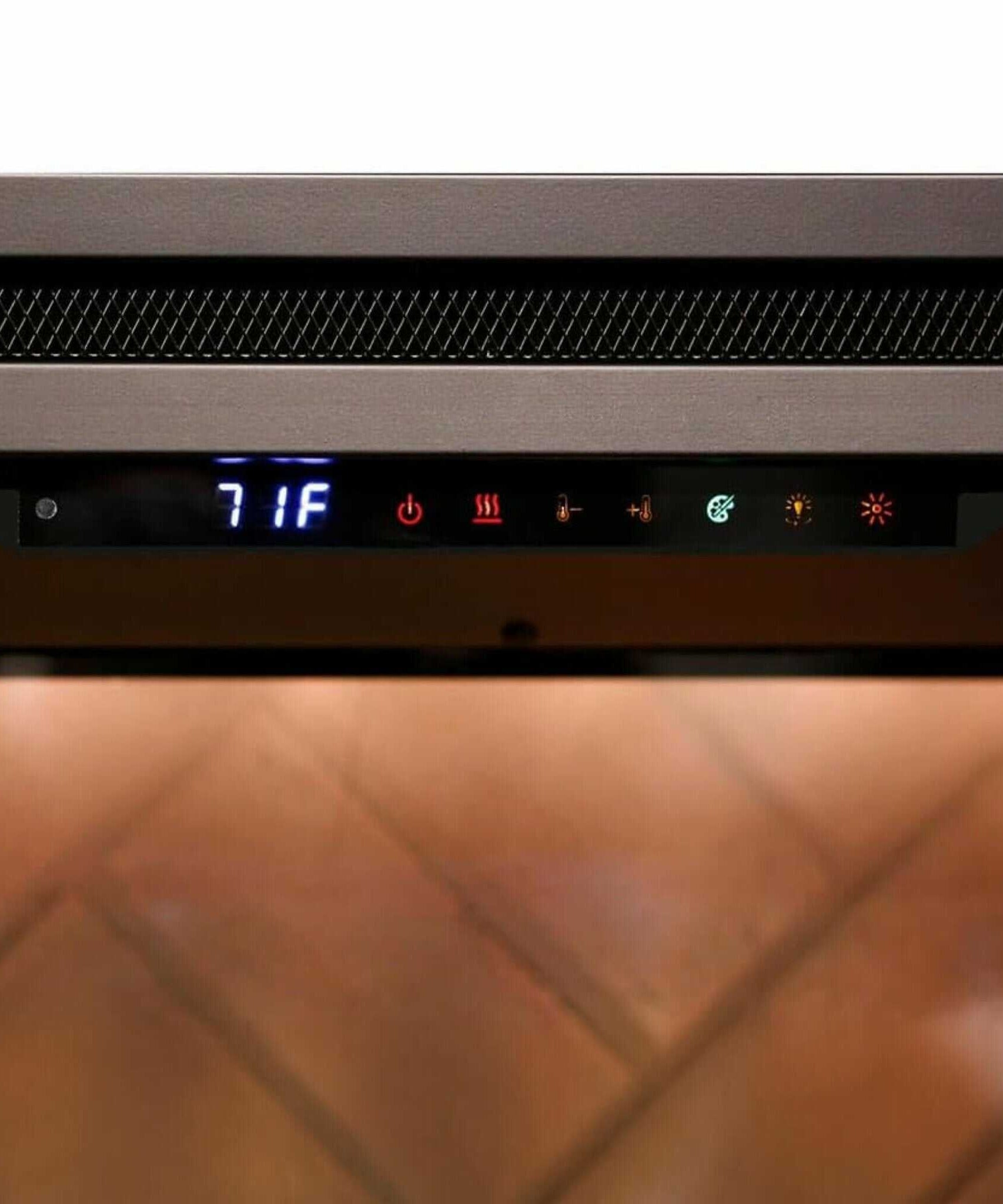 Dimplex Revillusion Herringbone Brick Built-In Electric Firebox With Front Glass [RBF30/36/42] (SAK12893)