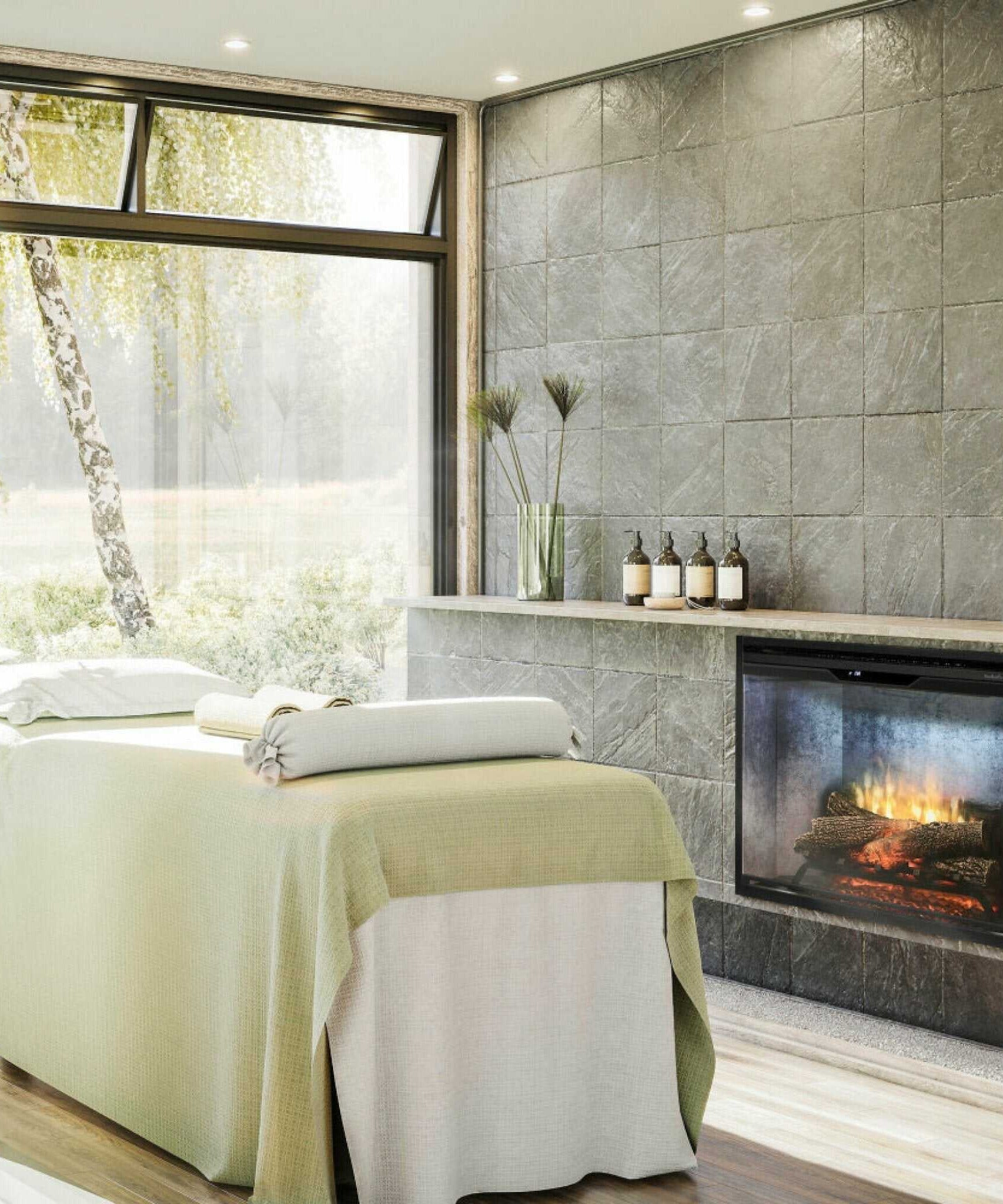 Dimplex Revillusion Herringbone Brick Built-In Electric Firebox With Front Glass [RBF30/36/42] (SAK12893)