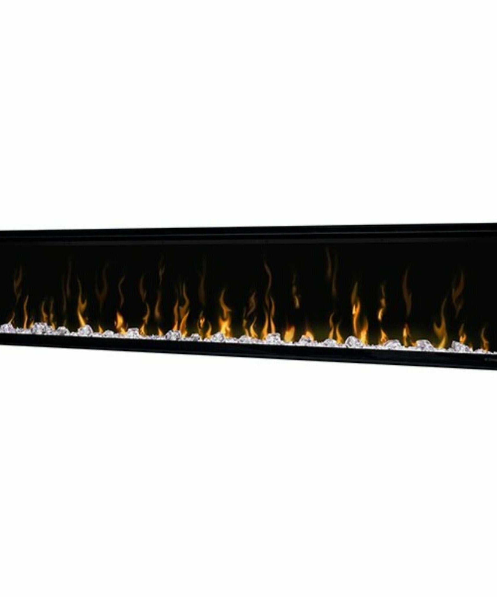 Dimplex IgniteXL 74-Inch Premium Built-In Linear Electric Fireplace With Integrated Heater Fan [XLF74] (SAK14736)
