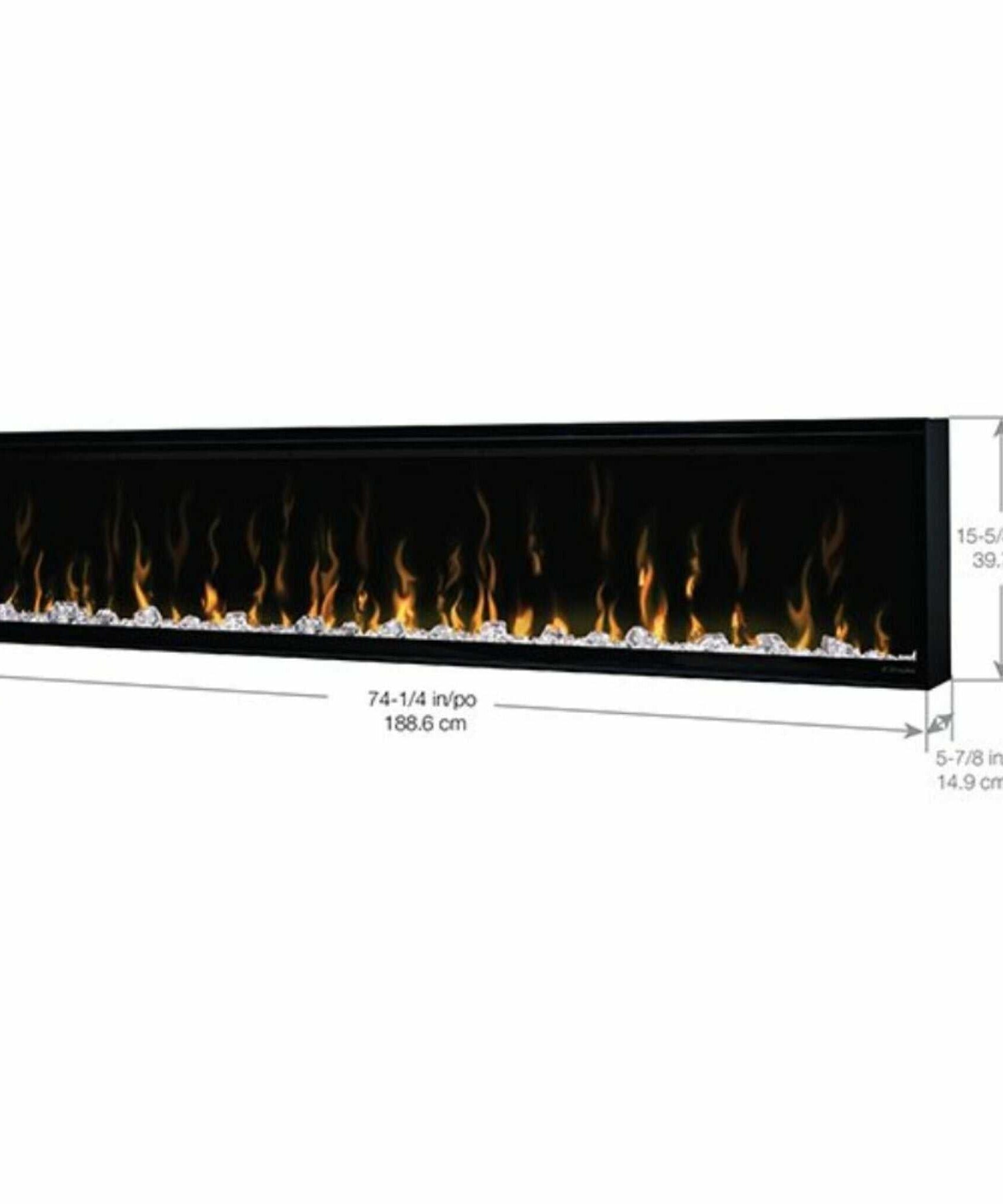 Dimplex IgniteXL Linear Electric Fireplace With Comfort Saver Heating System (SAK82596)