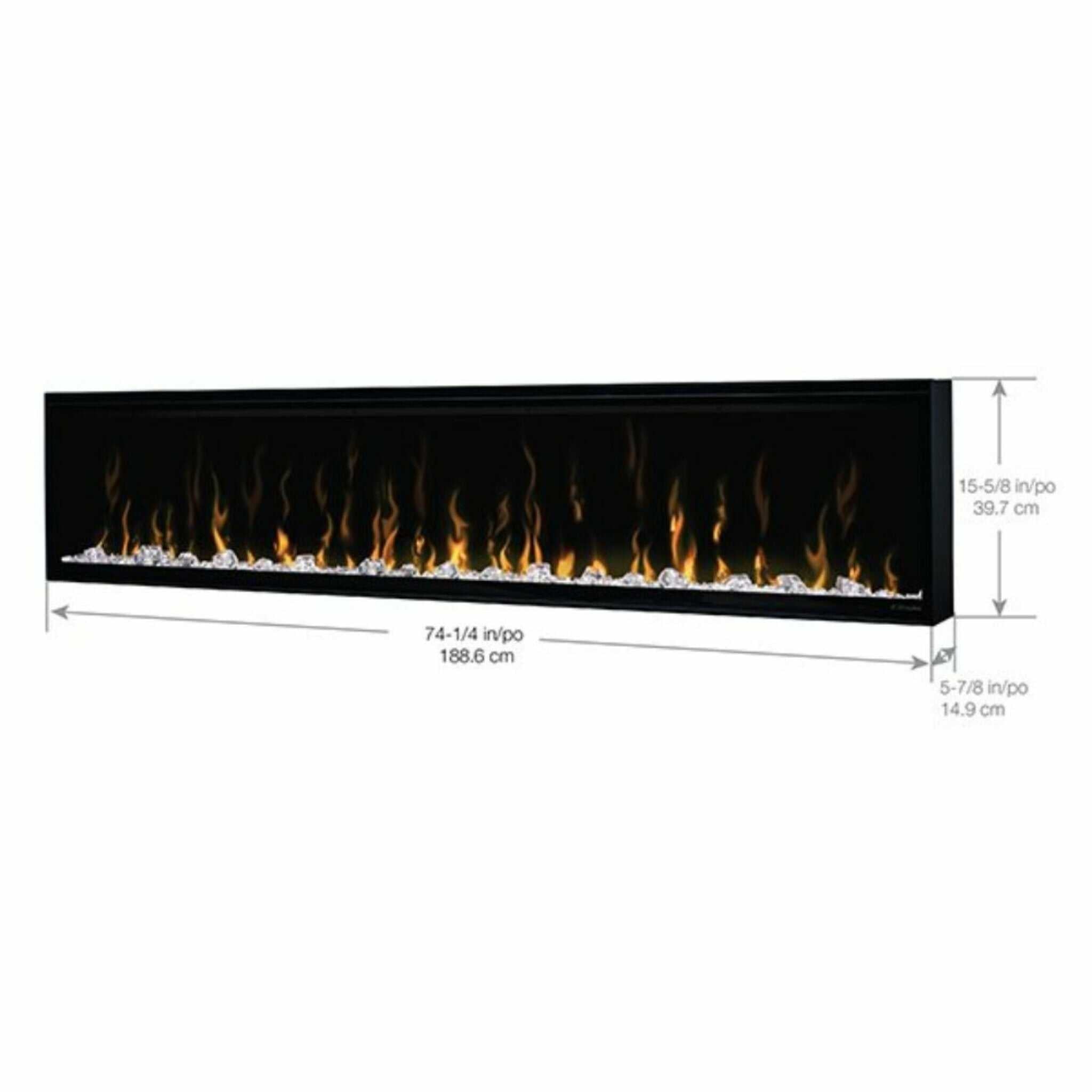 Dimplex IgniteXL Linear Electric Fireplace With Comfort Saver Heating System (SAK82596)