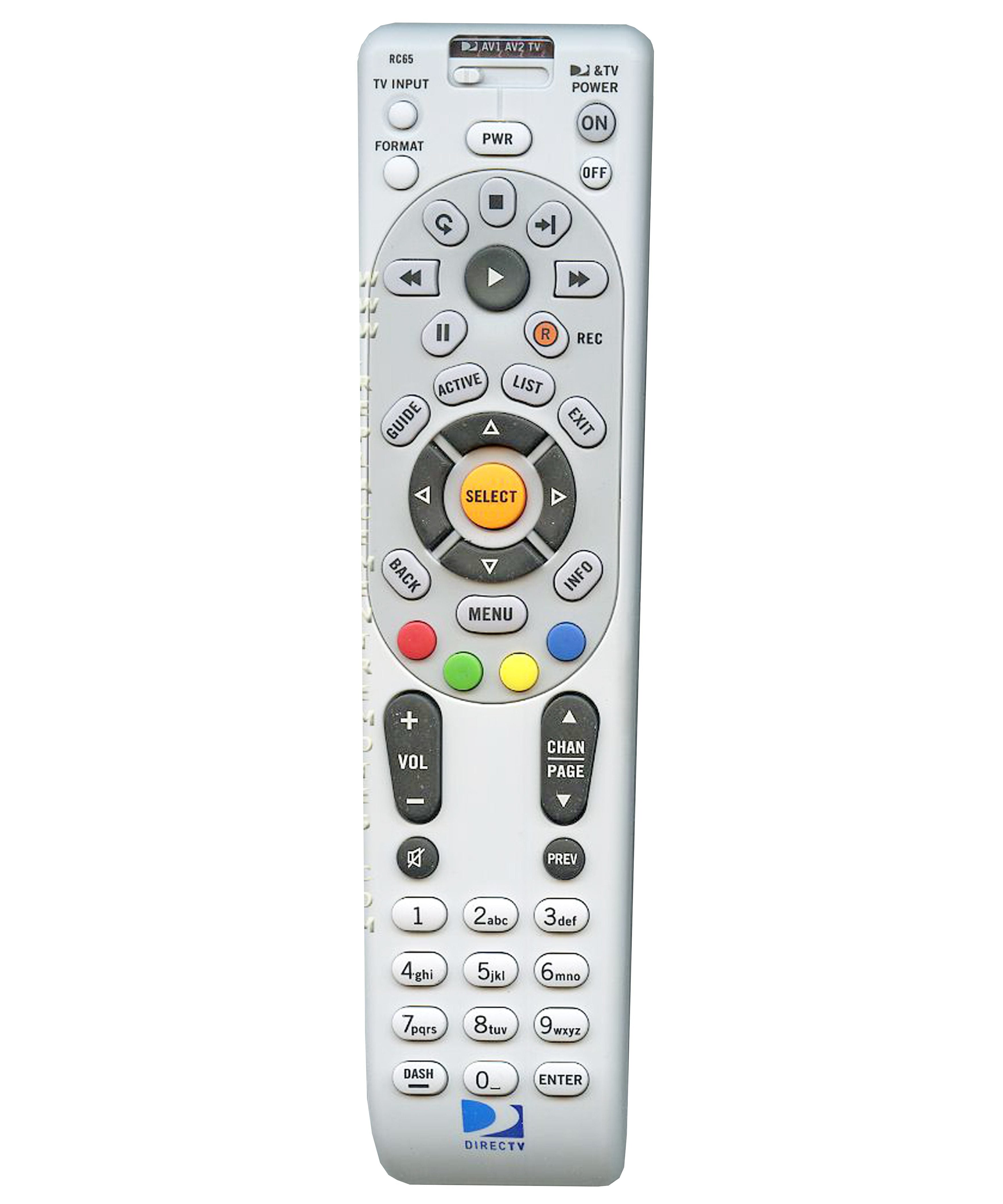 DirecTv RC65 Satellite Remote Control