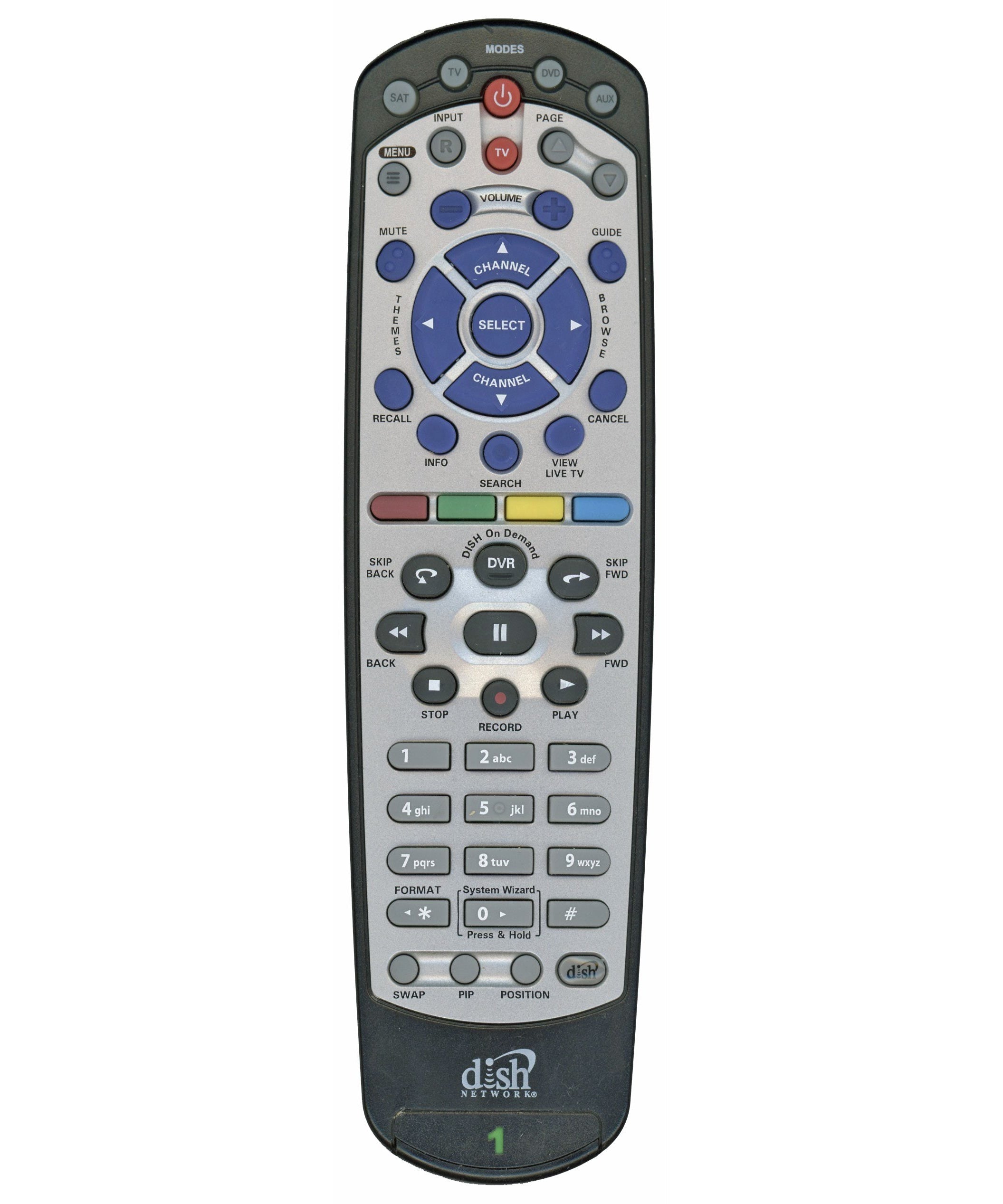 Dish-Network 20.1 IR Satellite Remote Control