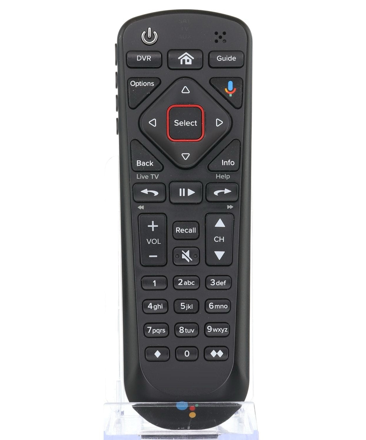Dish-Network 54.1 UHF 2G WITH GOOGLE VOICE Satellite Remote Control - 218252