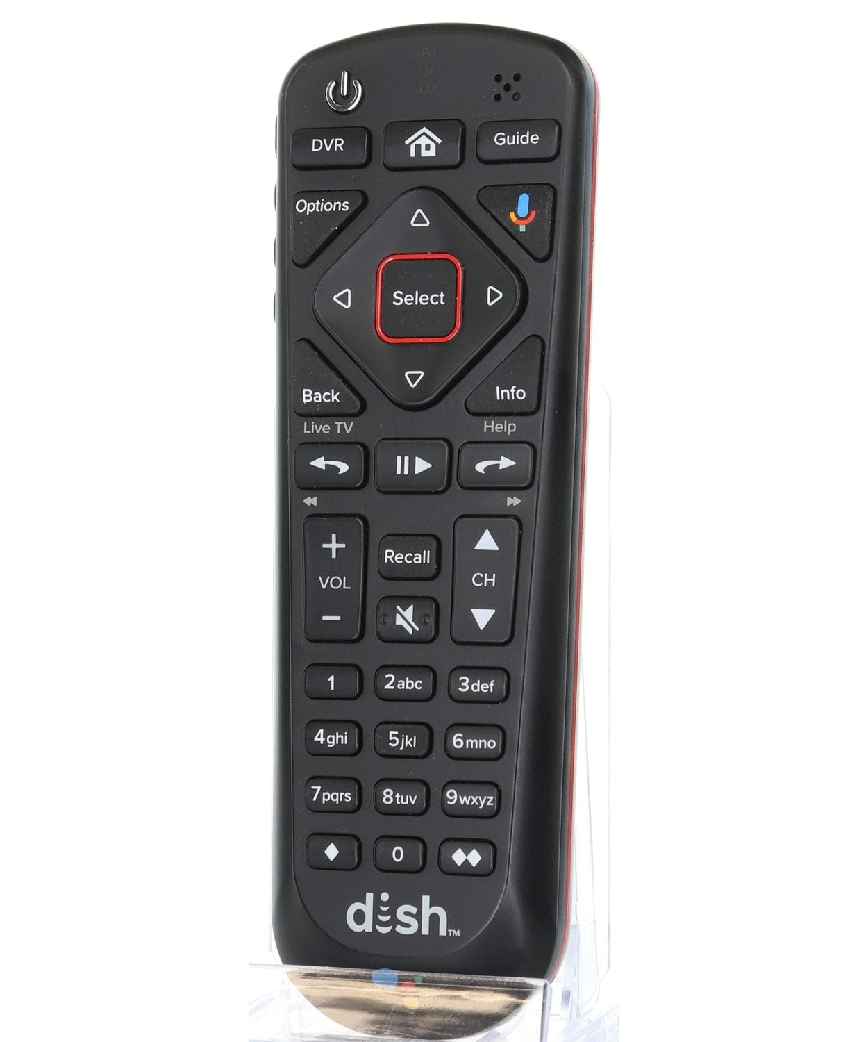 Dish-Network 54.1 UHF 2G WITH GOOGLE VOICE Satellite Remote Control - 218252