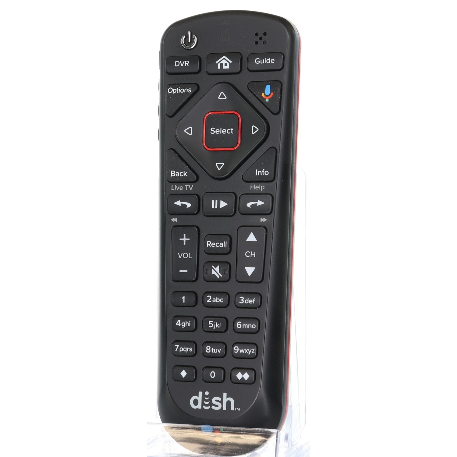 Dish-Network 54.1 UHF 2G WITH GOOGLE VOICE Satellite Remote Control - 218252