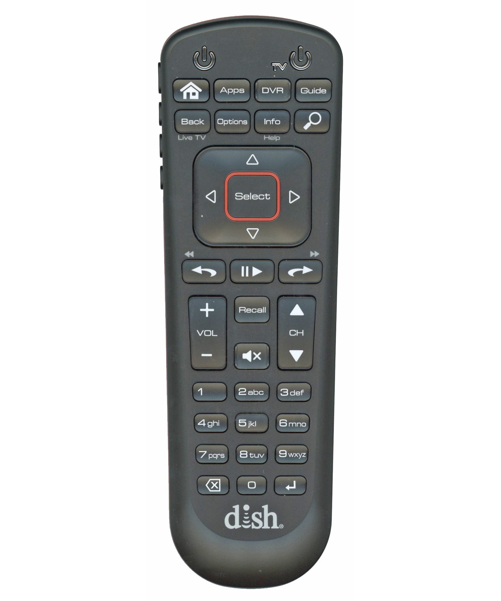 Dish-Network Hopper 52.0 Satellite Remote Control