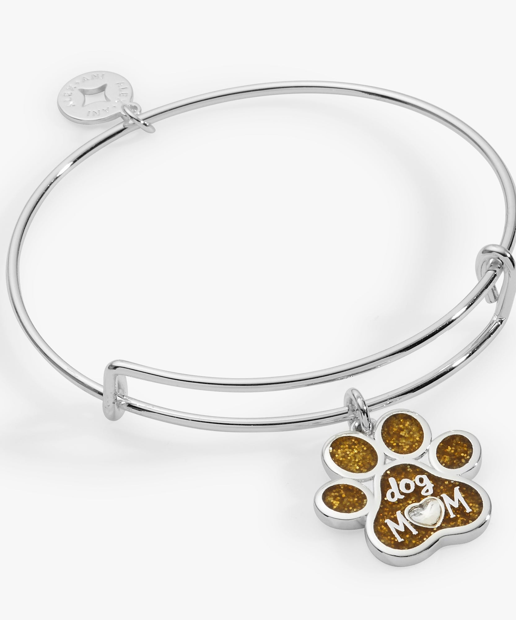 Dog Mom Charm Bangle