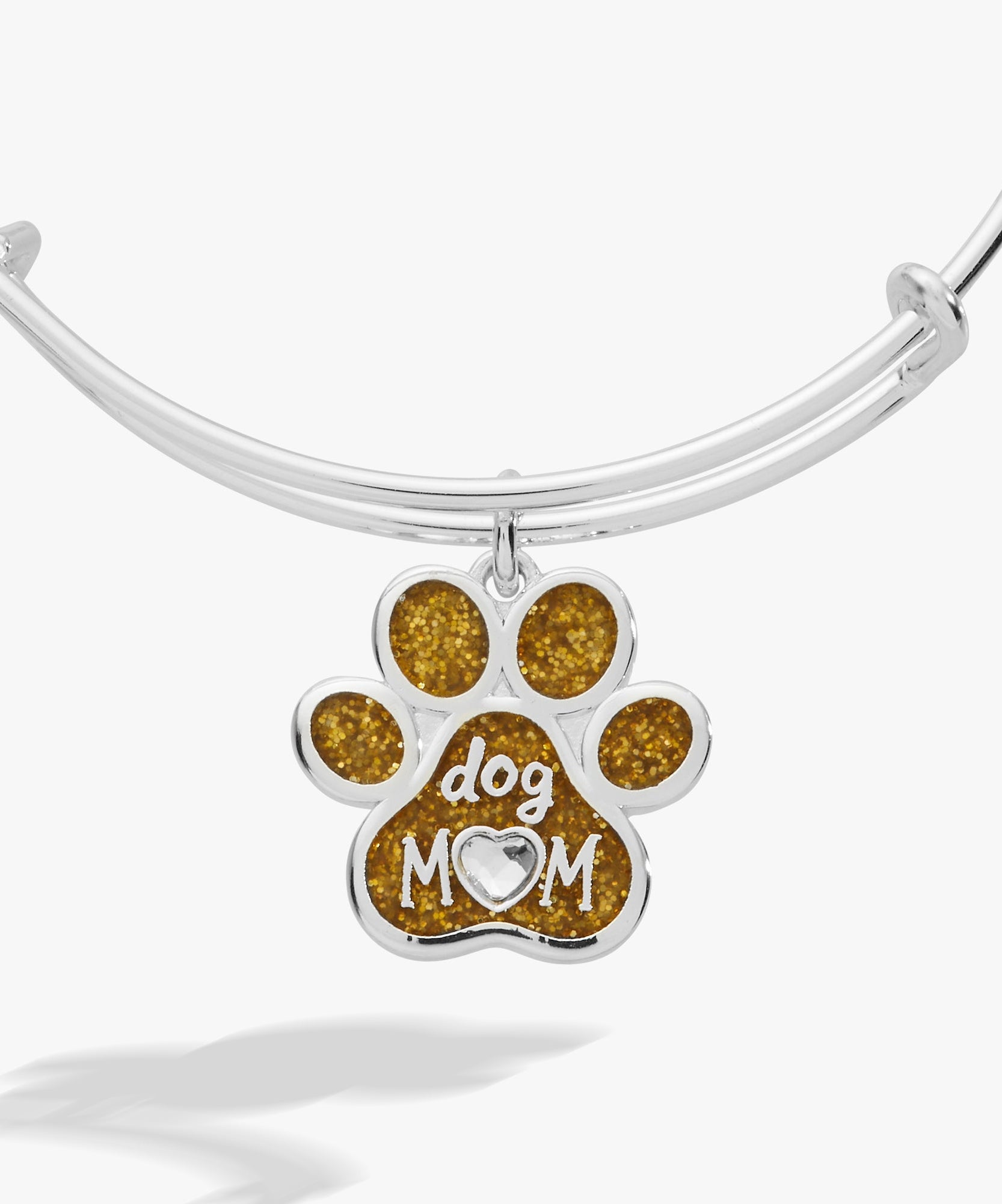 Dog Mom Charm Bangle