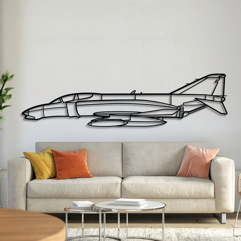 Douglas F-4D Metal Aircraft Wall Art - NCP0271