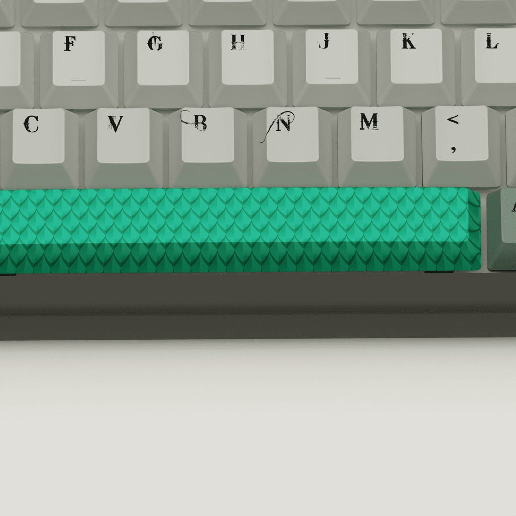 Dragon Scale Design Keycaps and Mechanical Keyboard