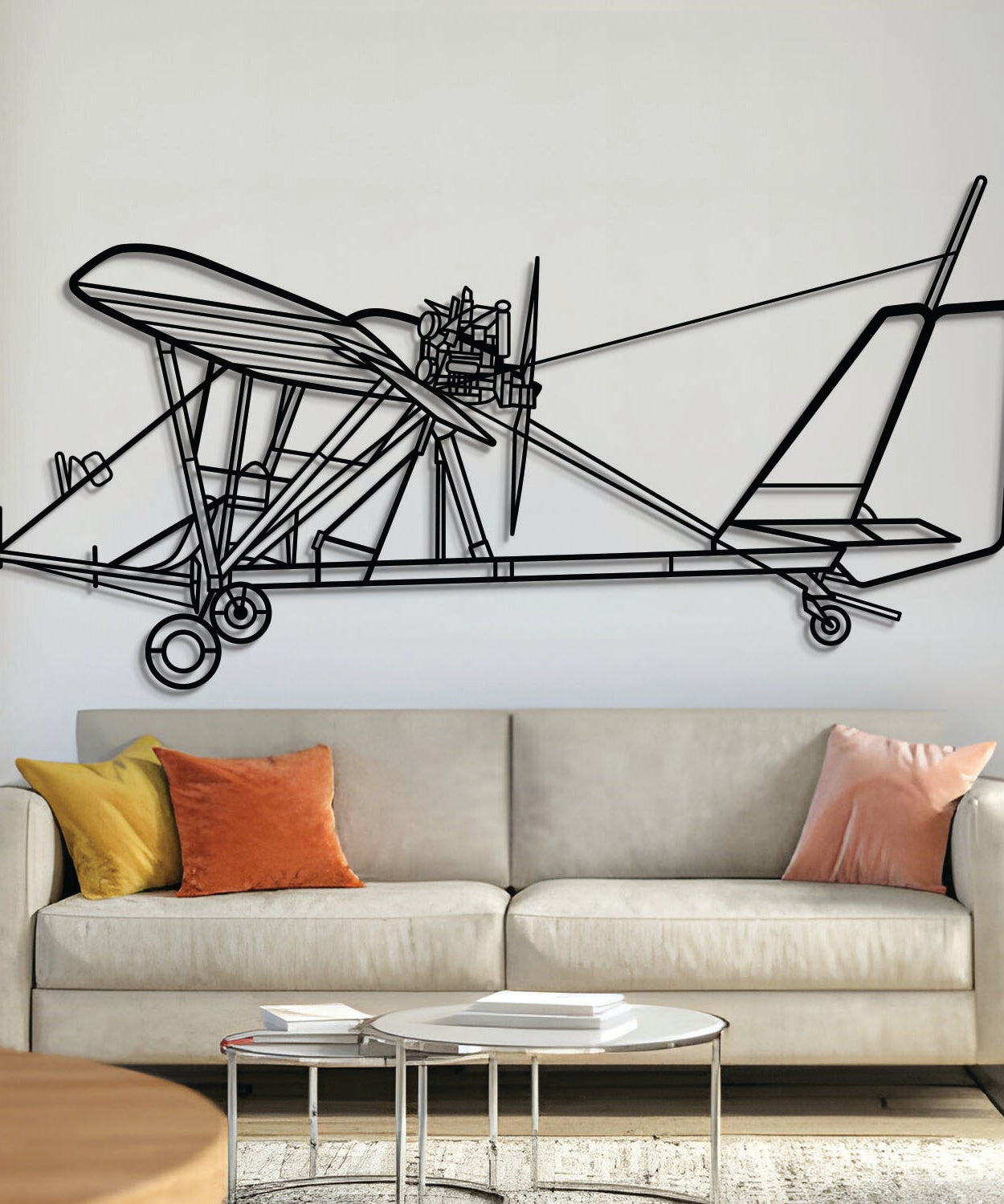 Libellen C Metallflugzeug Wandkunst - NCP0419