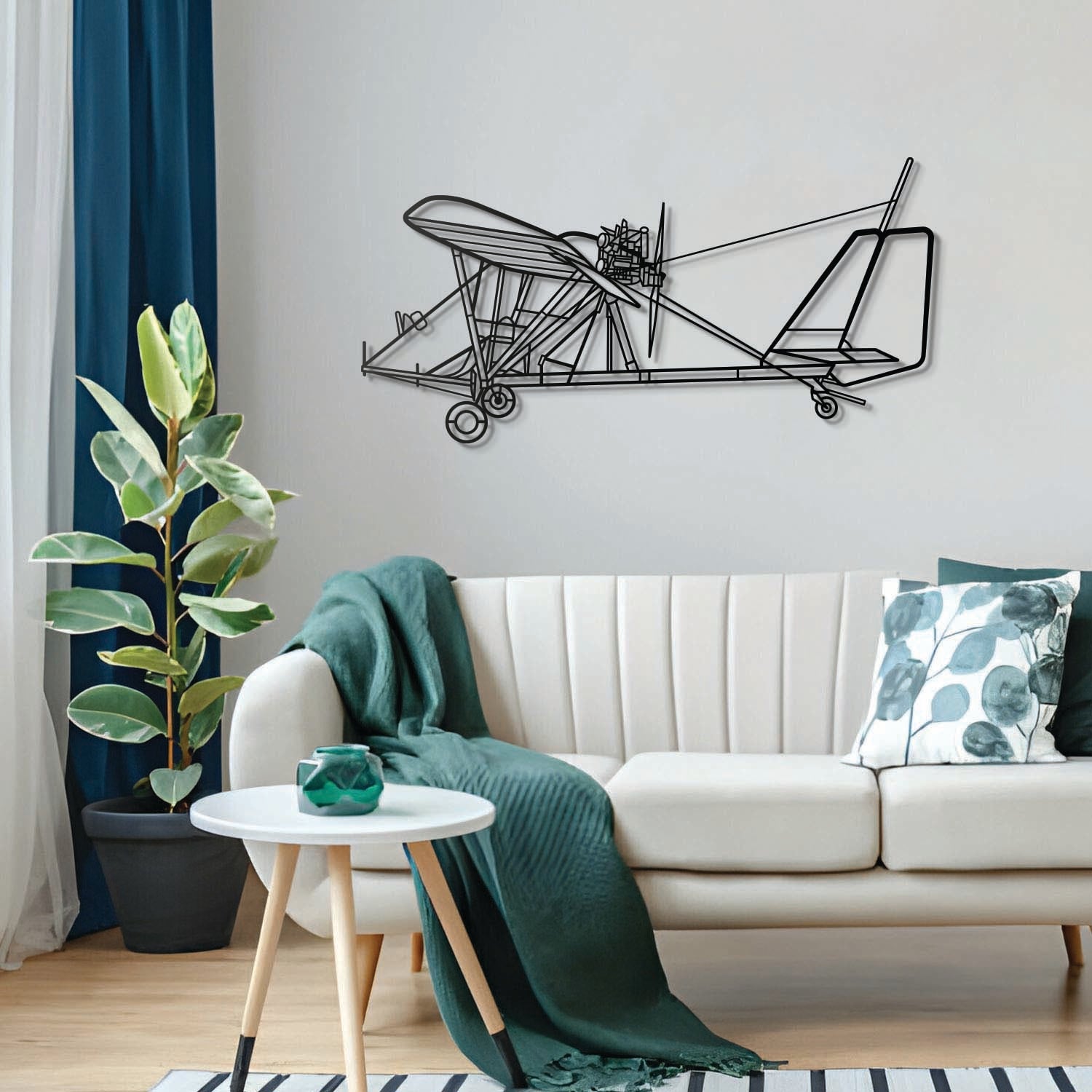 Libellen C Metallflugzeug Wandkunst - NCP0419