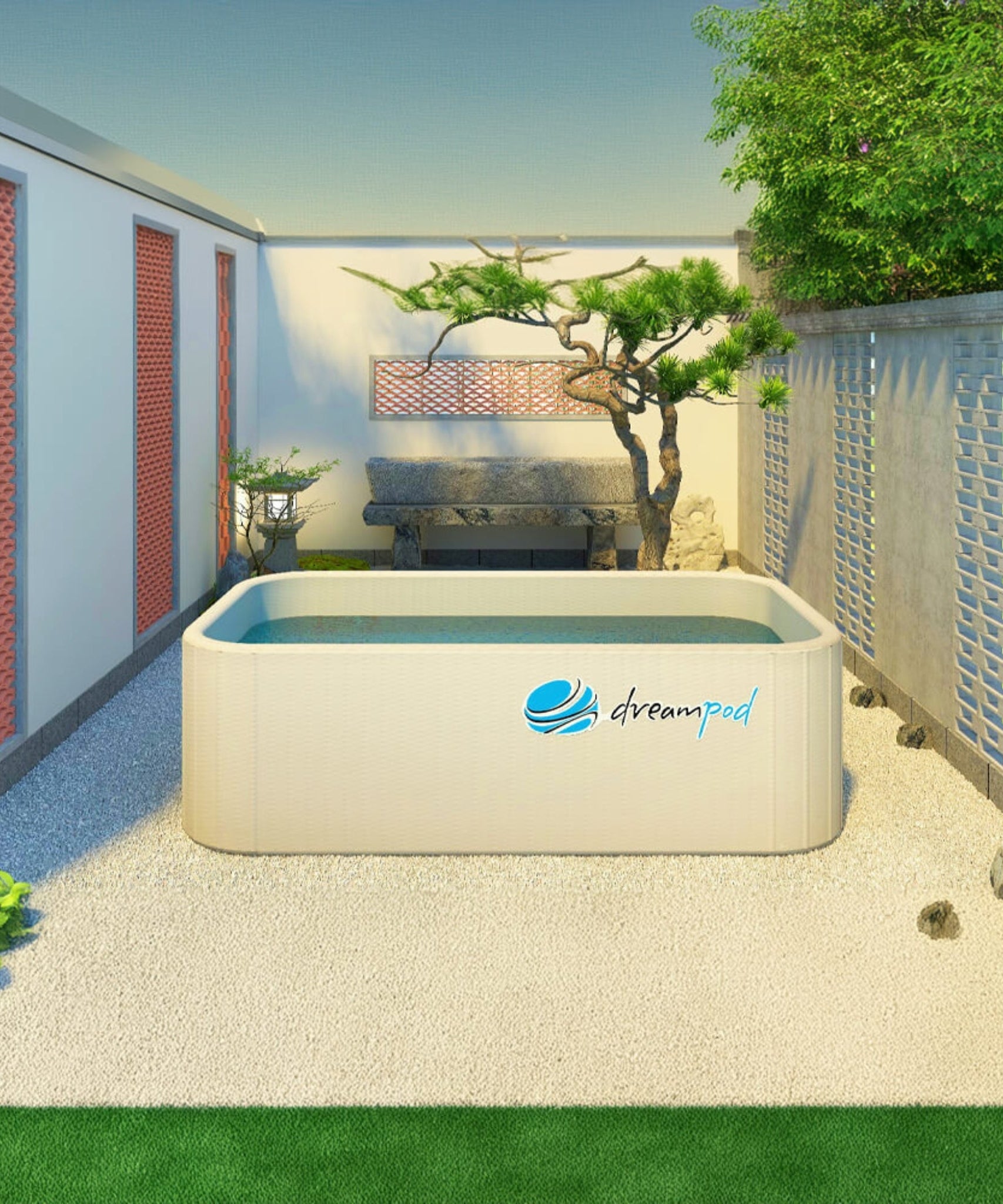 Dreampod Home Float Flex Premium Inflatable Pvc Reinforced Floatation Tank [DPFP104GPE] (SAK36706)