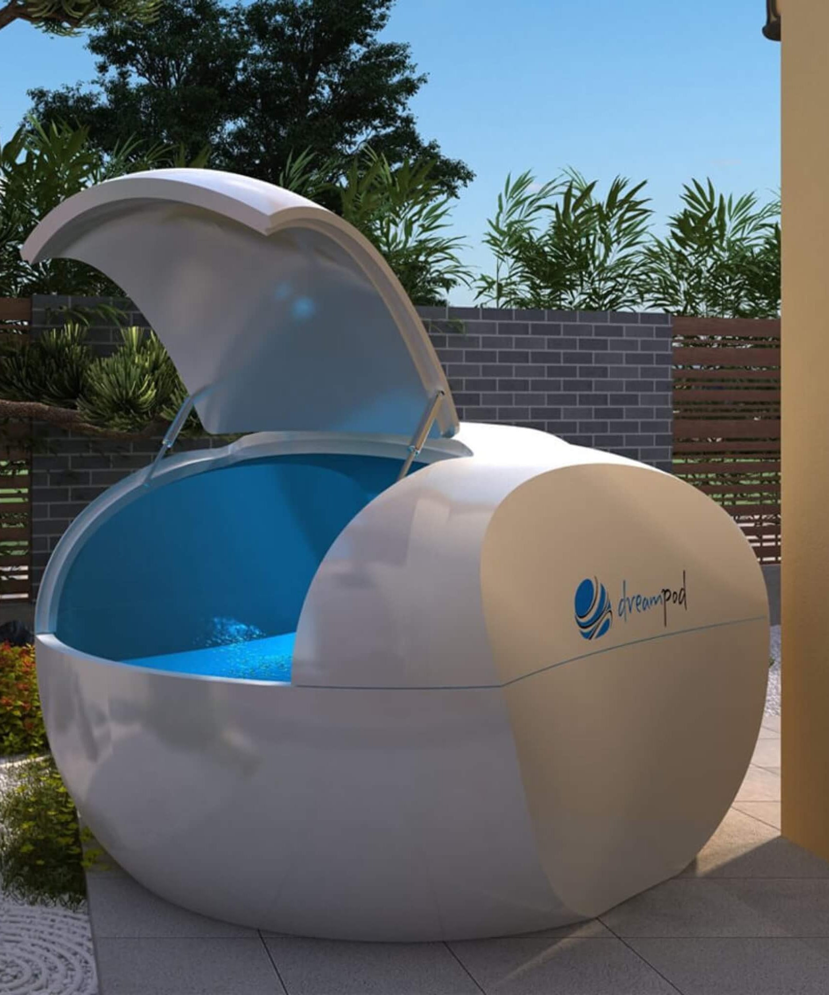 Dreampod Home Float Plus Premium Fiberglass Floatation Tank [DPFP108WPE] (SAK62820)