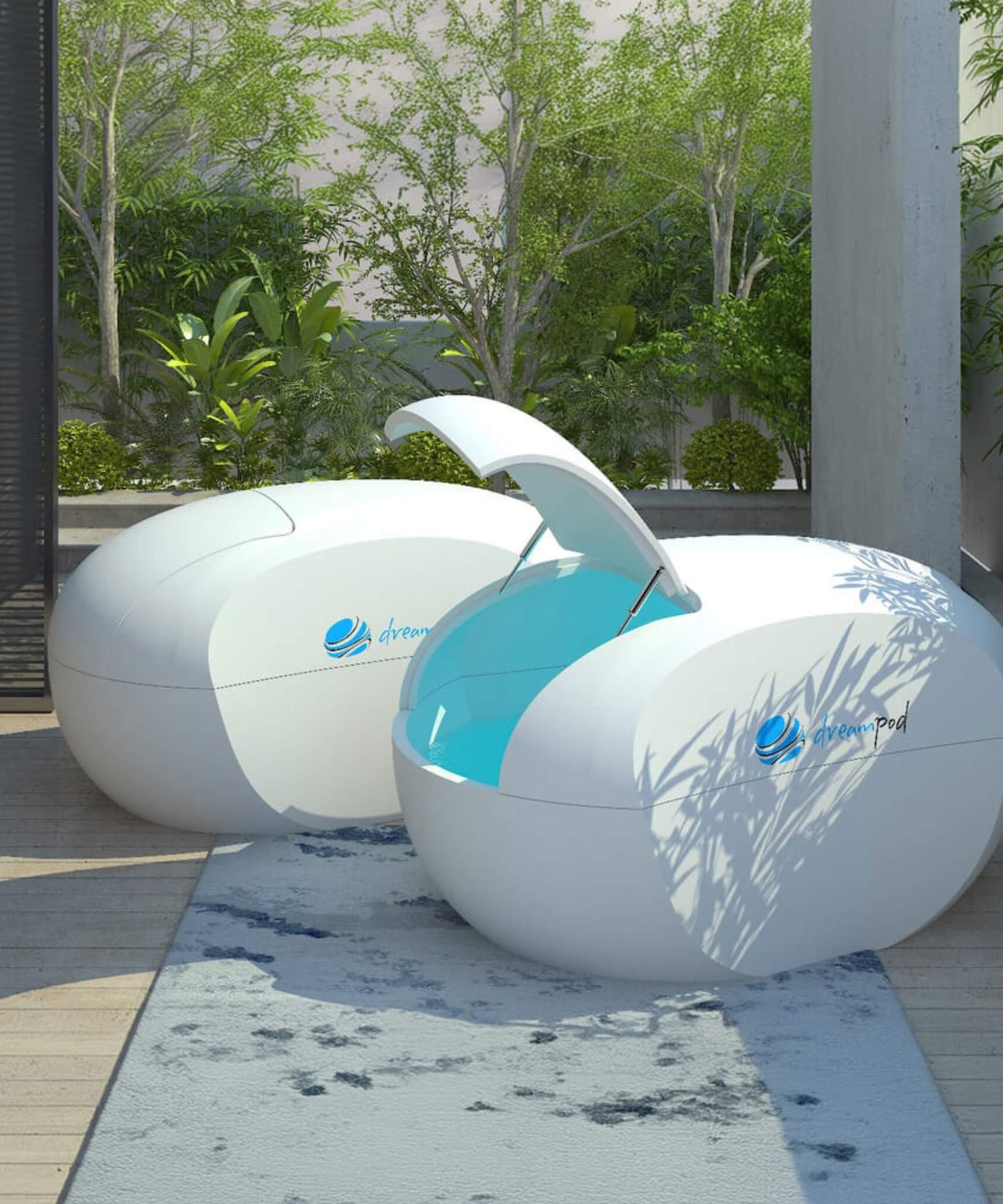 Dreampod Home Float Plus Premium Fiberglass Floatation Tank [DPFP108WPE] (SAK62820)