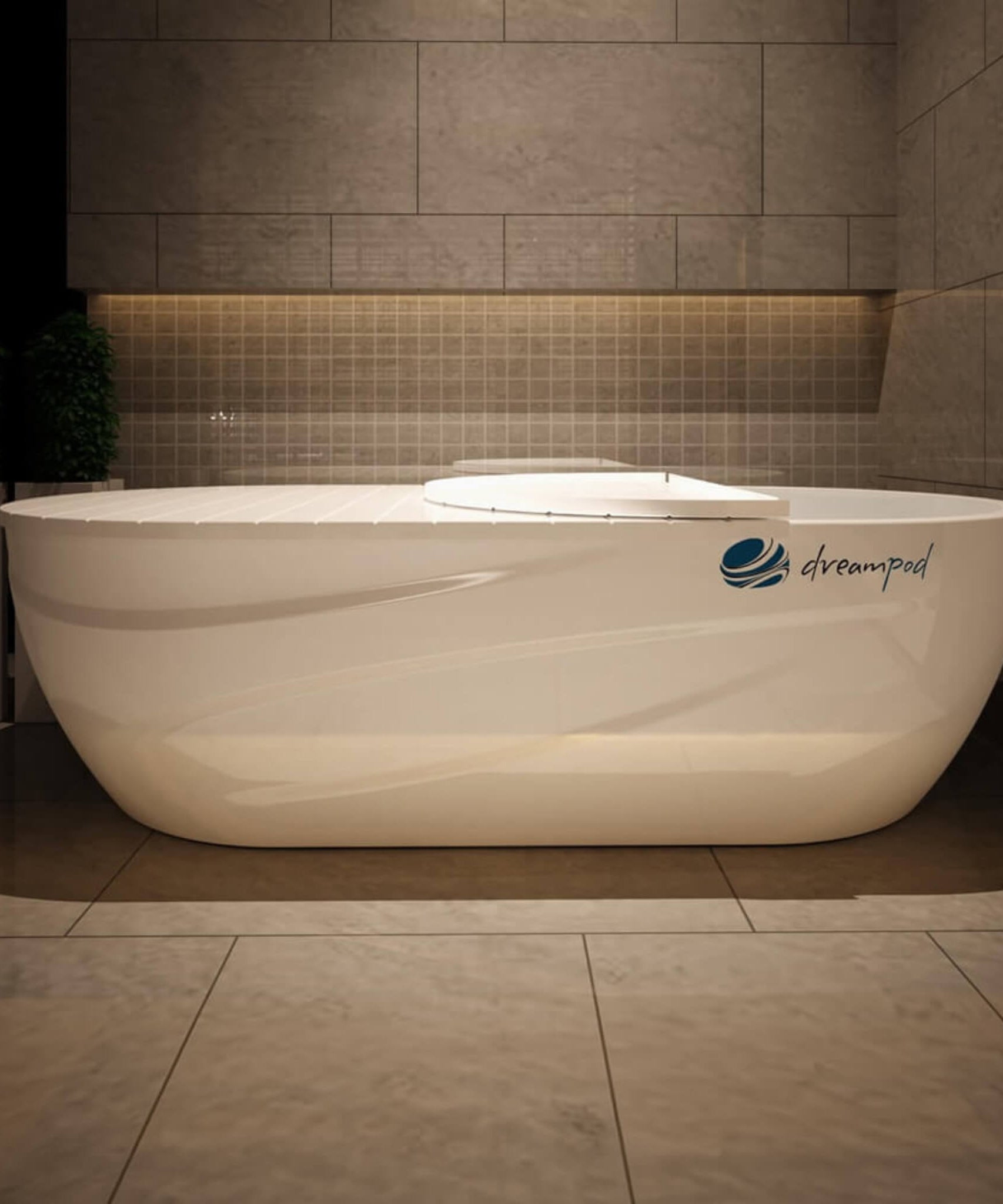 Dreampod Home Float Pro Premium Fiberglass Floatation Tank [DPFP103WPE] (SAK69364)