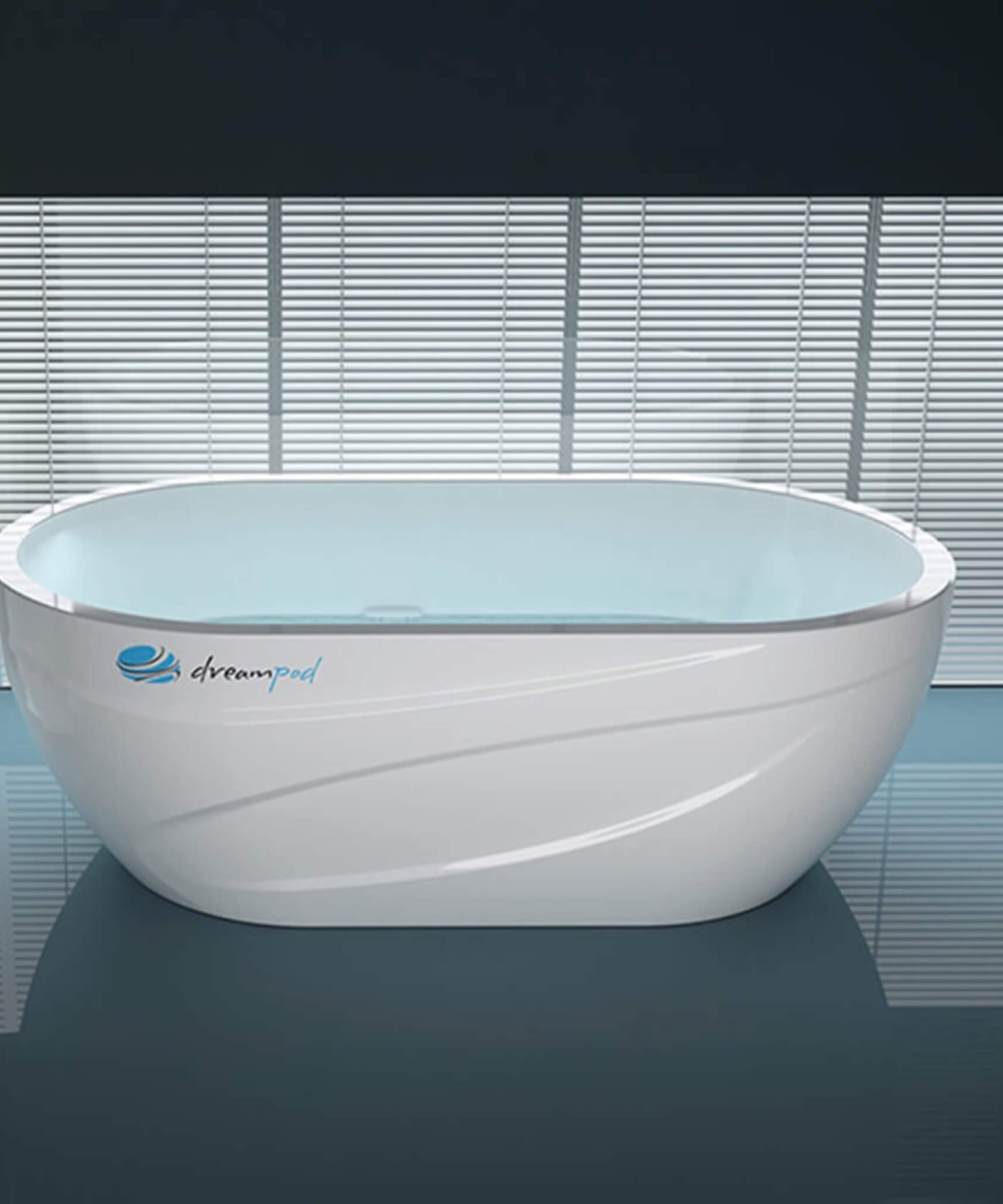 Dreampod Ice Bath With Chiller Premium Fiberglass Floatation Tank [DPIB101WPE] (SAK17942)