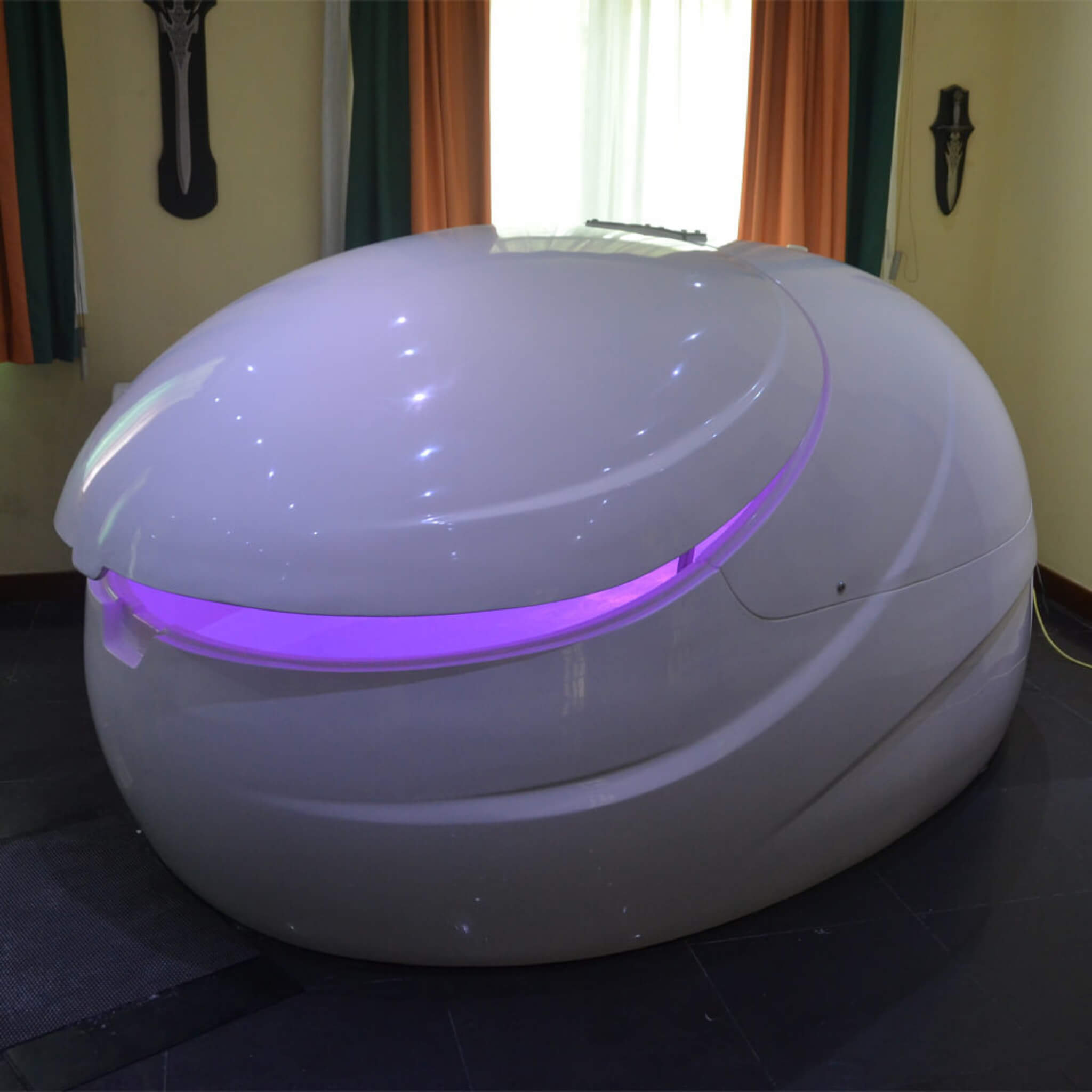 Dreampod V2 Commercial Home Flotation Sensory Isolation Tank Pod Spa [DPFP201WPE] (SAK93817)