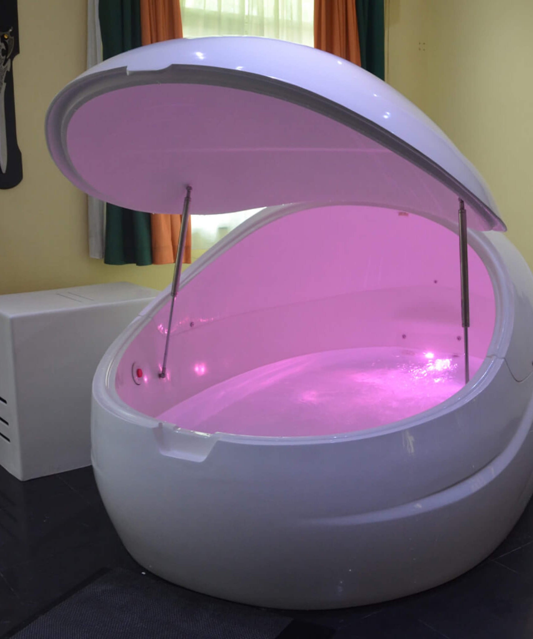 Dreampod V2 Commercial Home Flotation Sensory Isolation Tank Pod Spa [DPFP201WPE] (SAK93817)