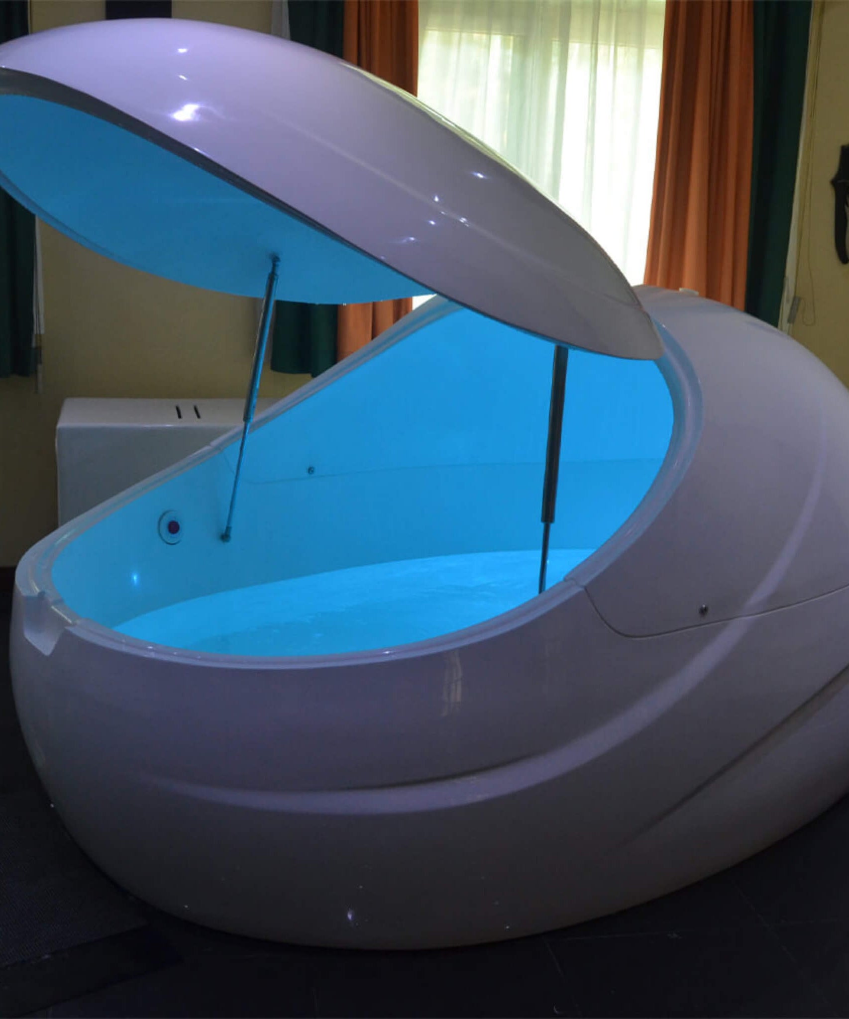 Dreampod V2 Commercial Home Flotation Sensory Isolation Tank Pod Spa [DPFP201WPE] (SAK93817)