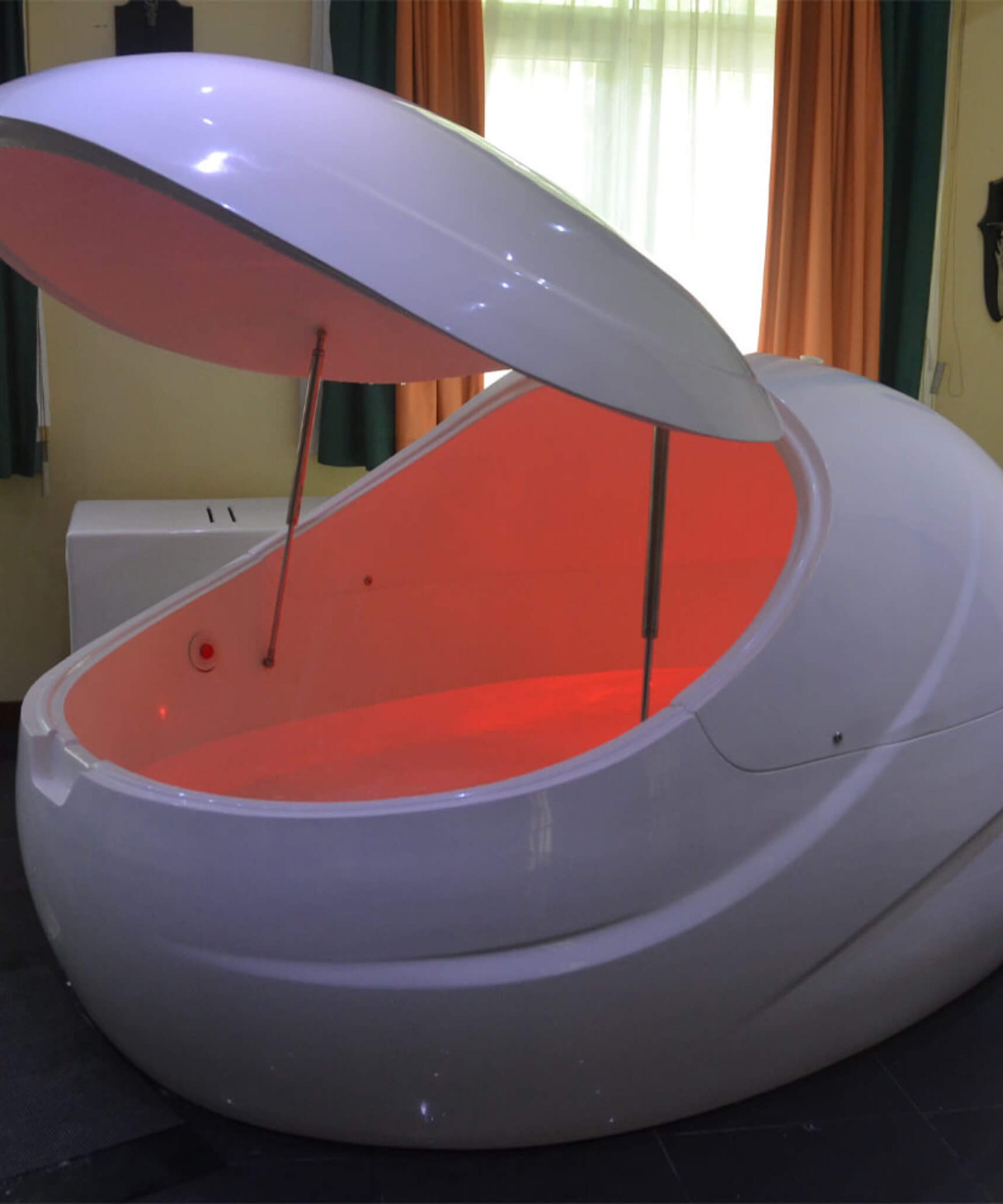 Dreampod V2 Commercial Home Flotation Sensory Isolation Tank Pod Spa [DPFP201WPE] (SAK93817)